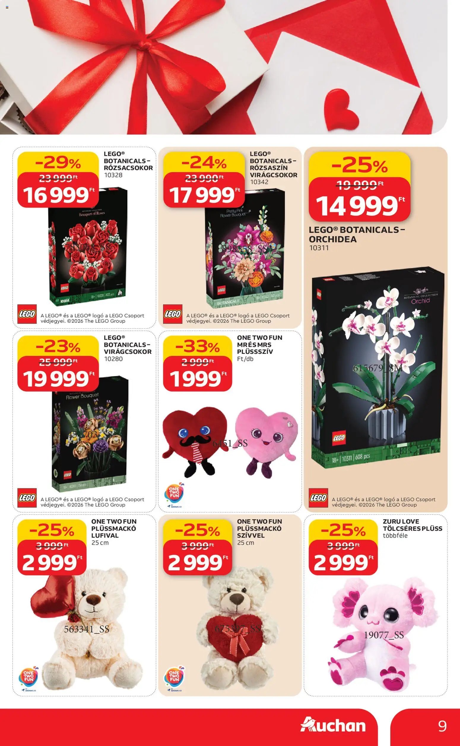 Auchan újság 2026.02.05. Valentin napi ajánlataink (2026-02-05 - 2026-02-18)