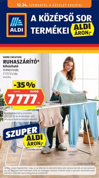 Aldi újság 2025.12.24. Középső sor termékei (2025-12-24)