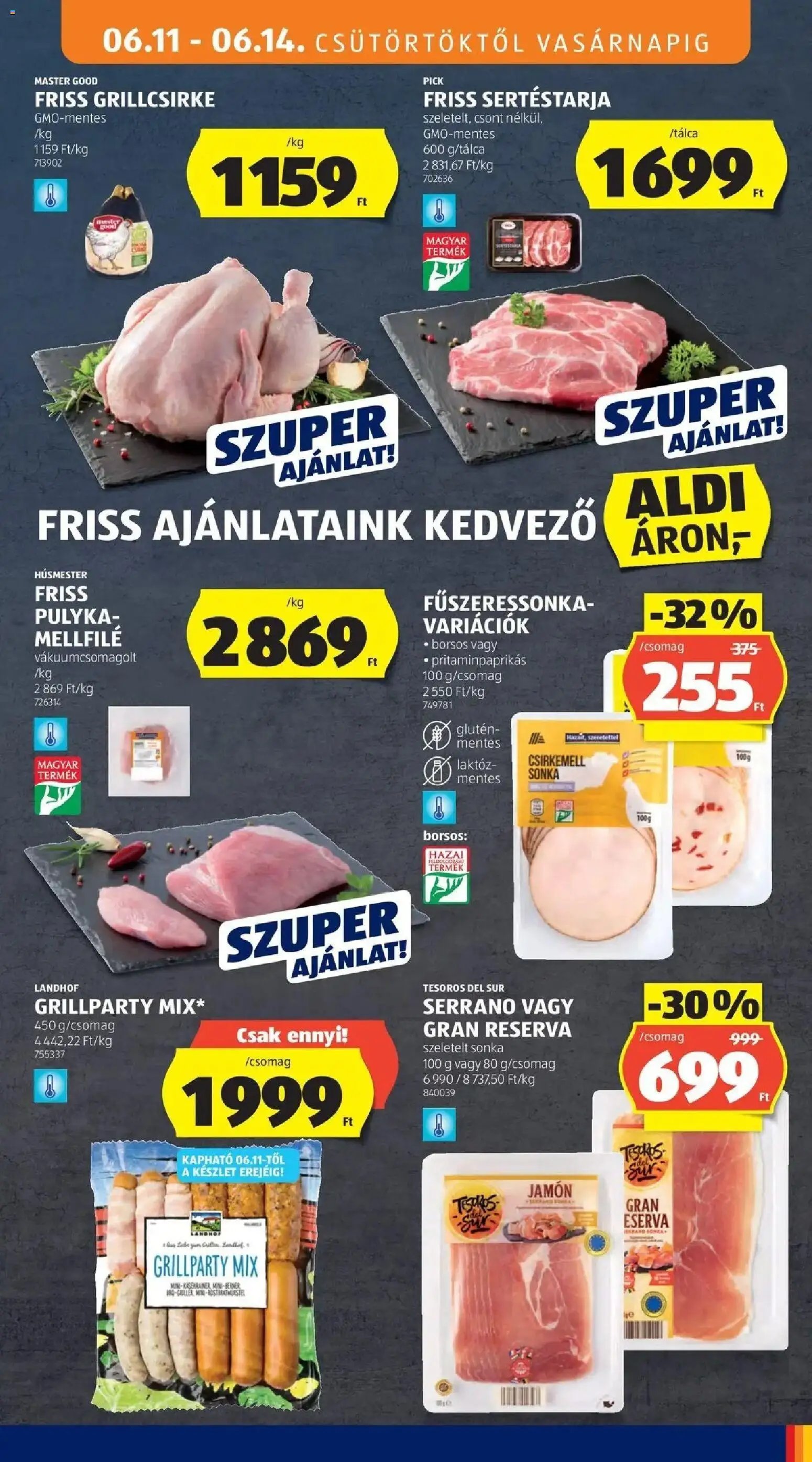 Aldi újság 2026.06.11. Aldi aktuális akciós újság