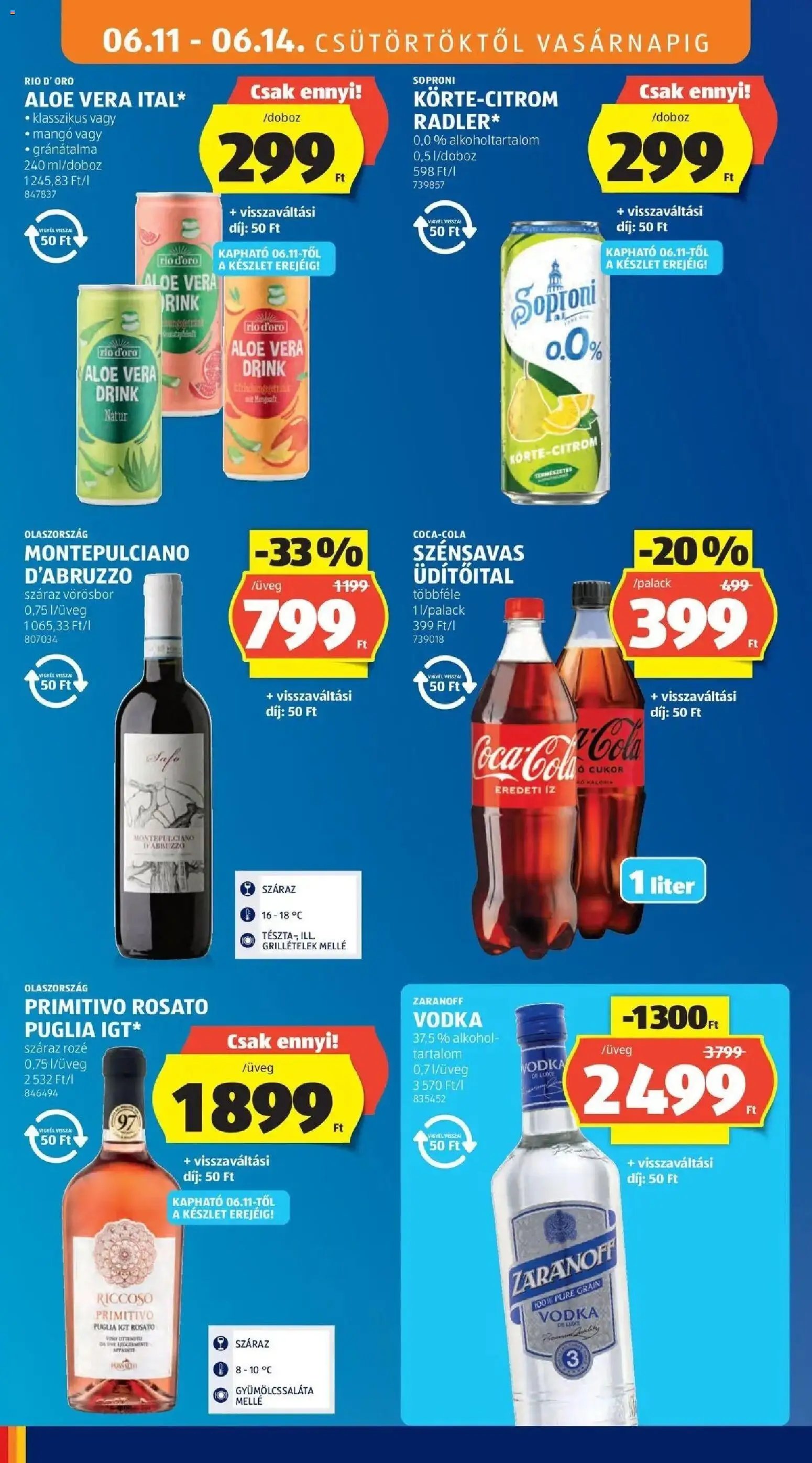 Aldi újság 2026.06.11. Aldi aktuális akciós újság