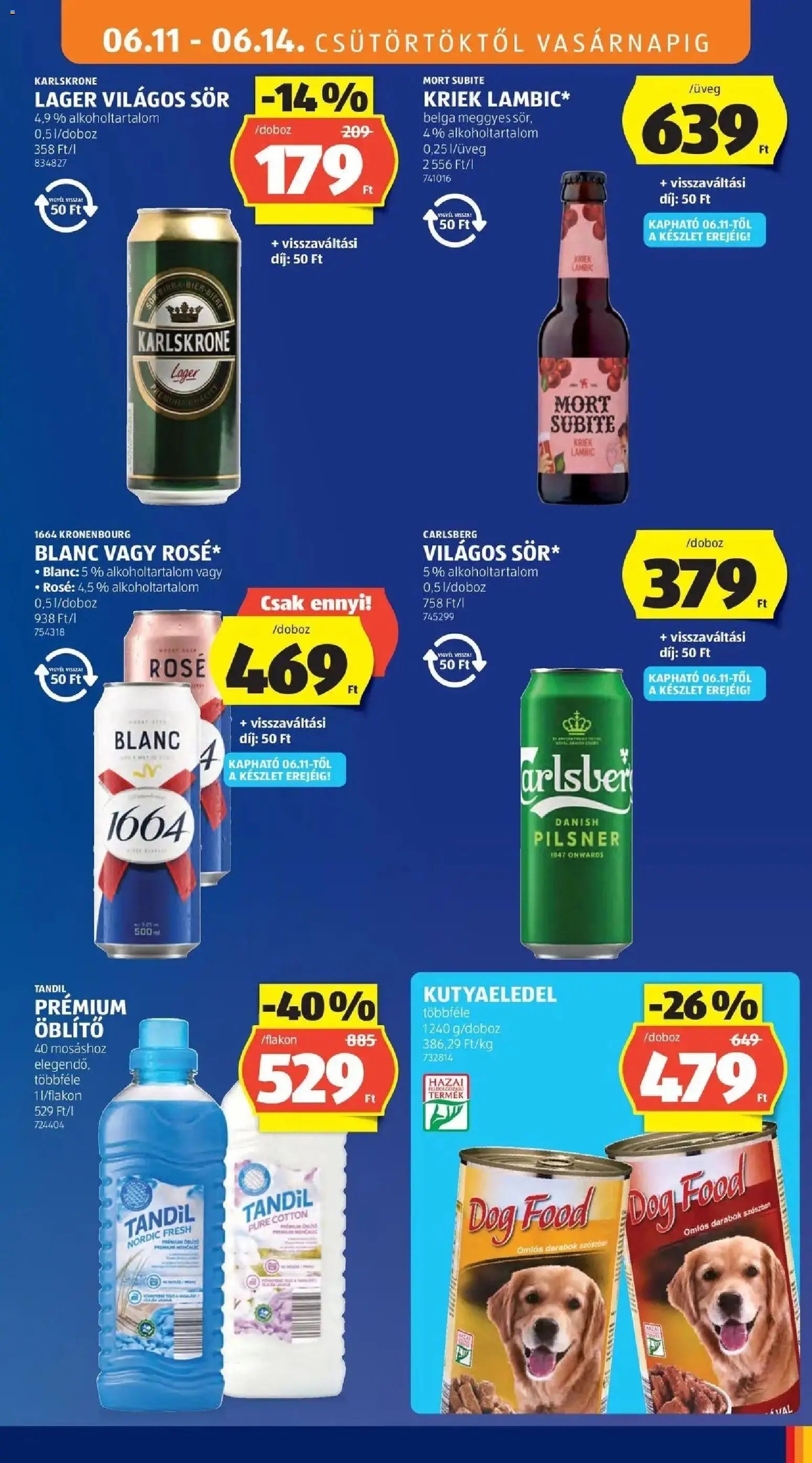 Aldi újság 2026.06.11. Aldi aktuális akciós újság