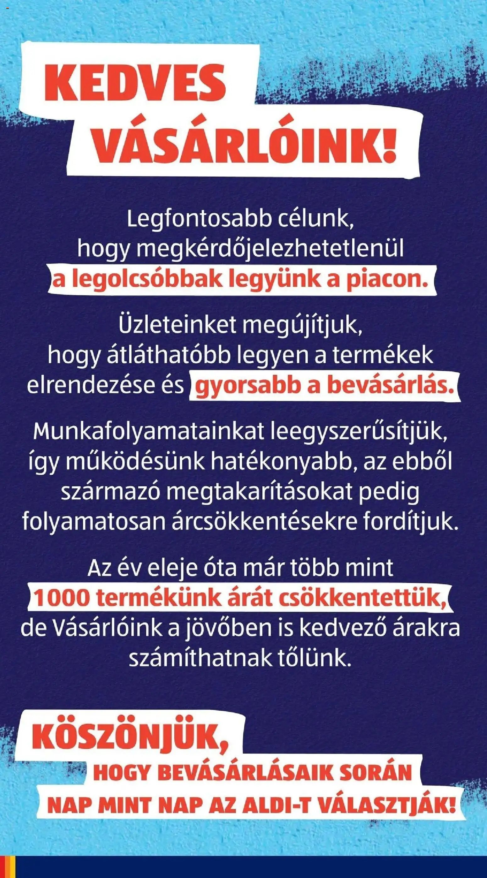 Aldi újság 2026.06.11. Aldi aktuális akciós újság
