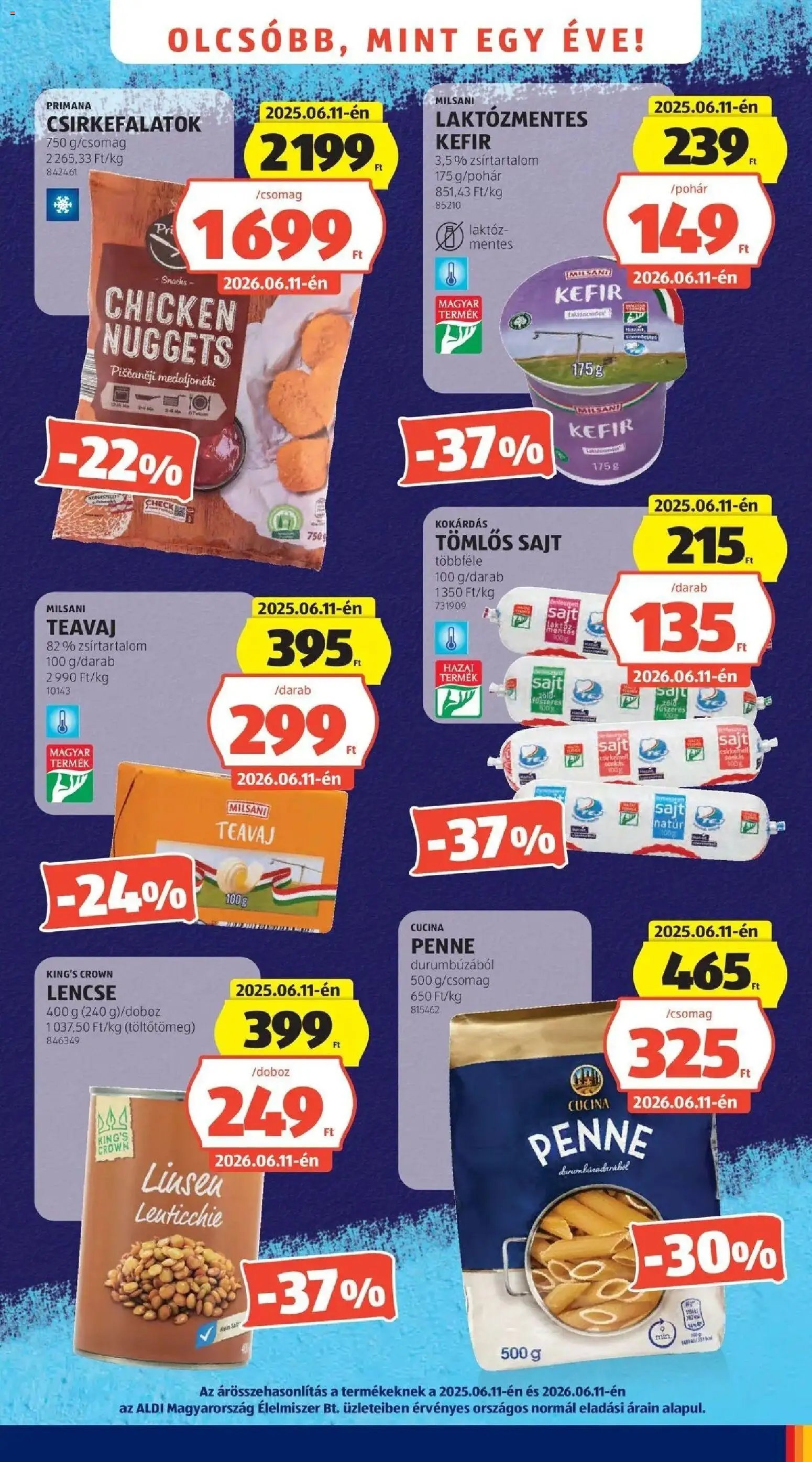 Aldi újság 2026.06.11. Aldi aktuális akciós újság