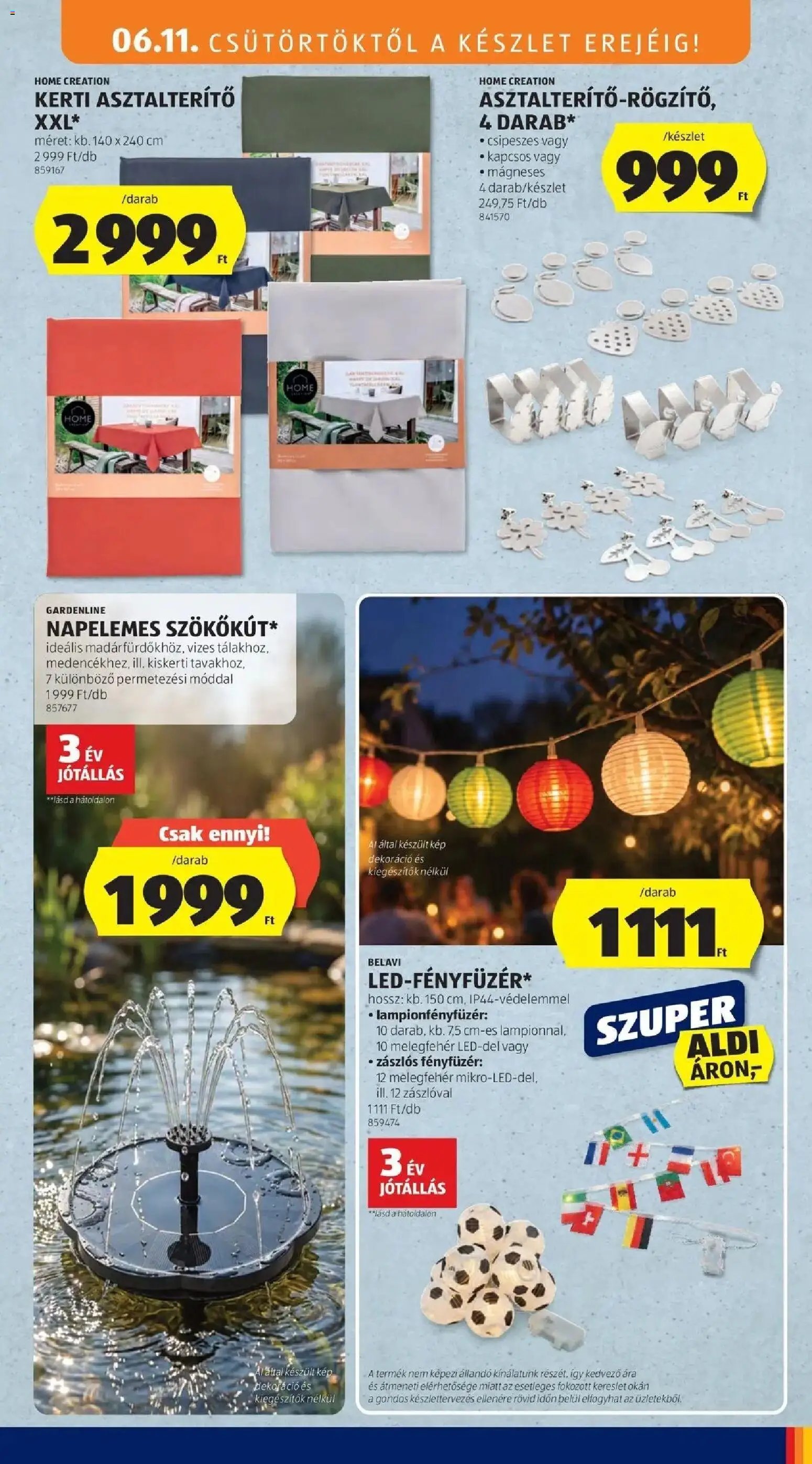 Aldi újság 2026.06.11. Aldi aktuális akciós újság