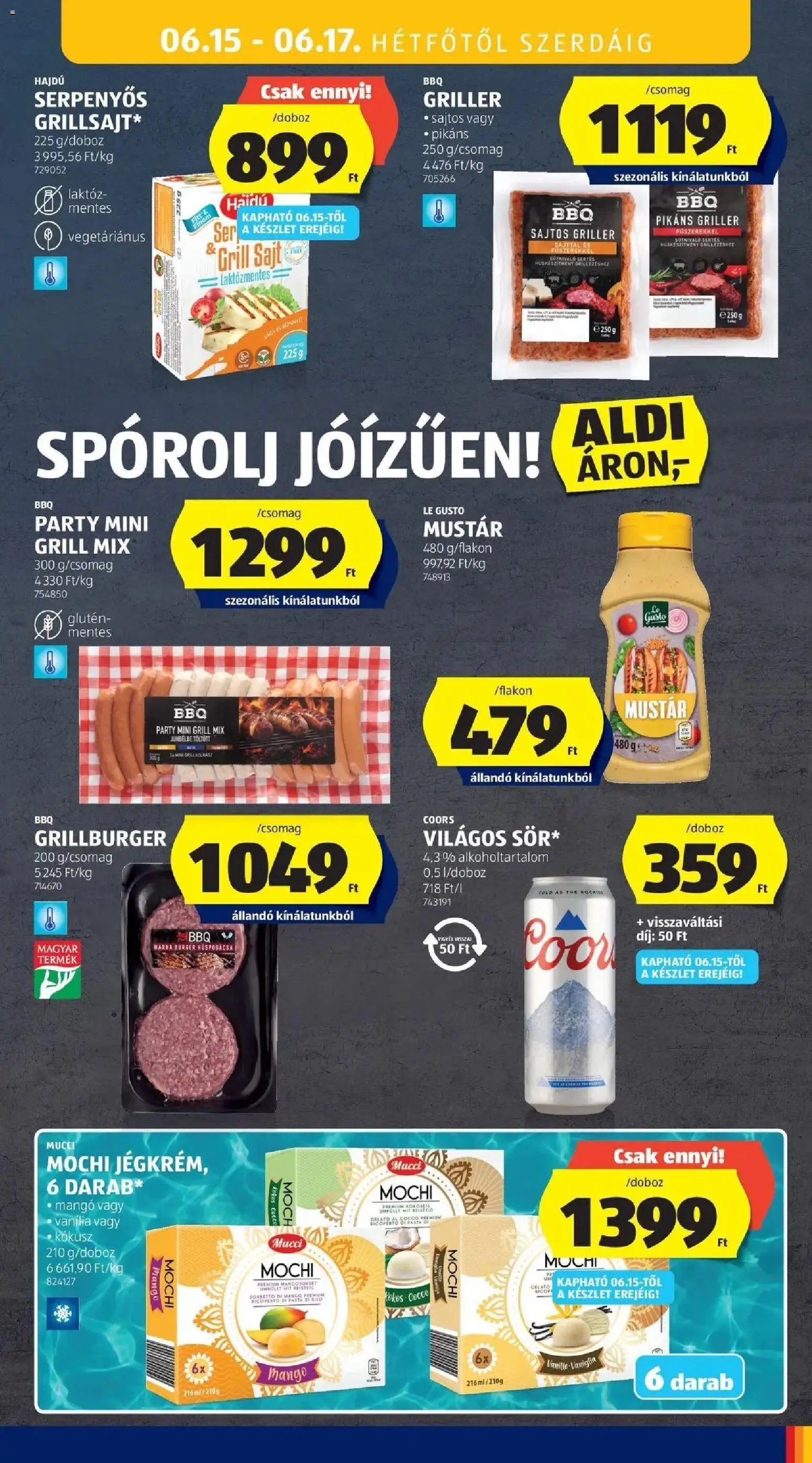 Aldi újság 2026.06.11. Aldi aktuális akciós újság