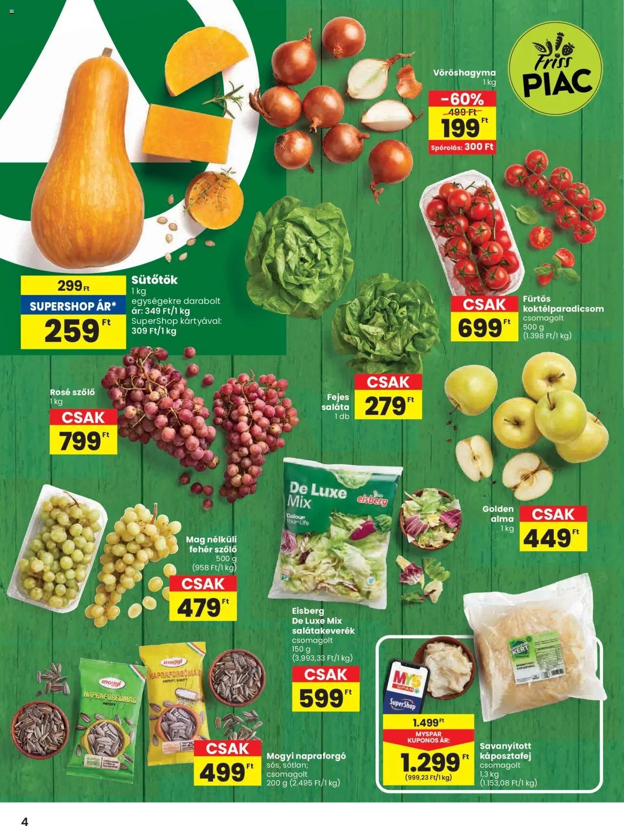 Spar újság 2025.10.09. Akciós újság Spar (2025-10-09 - 2025-10-15)