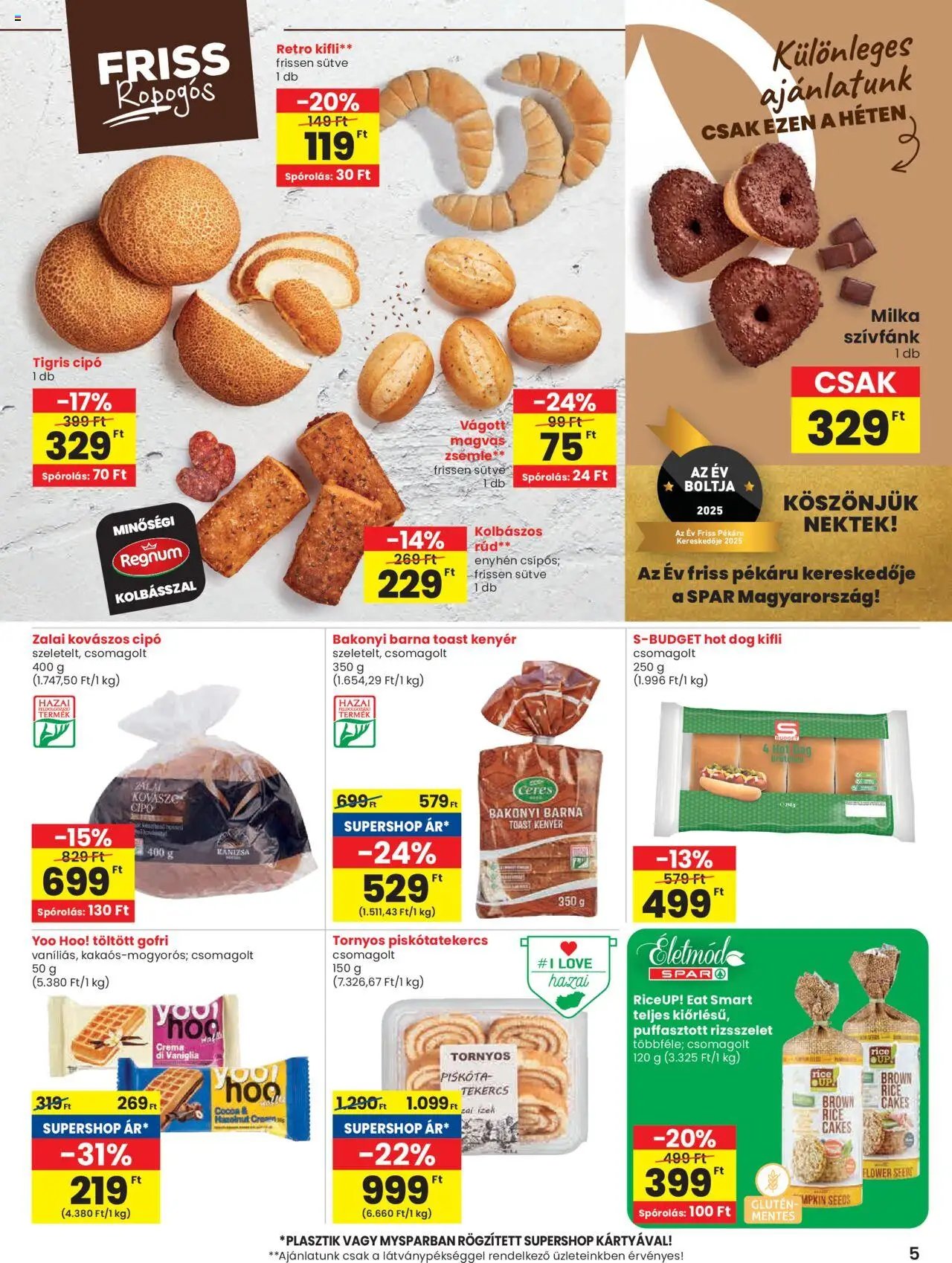 Spar újság 2025.10.09. Akciós újság Spar (2025-10-09 - 2025-10-15)