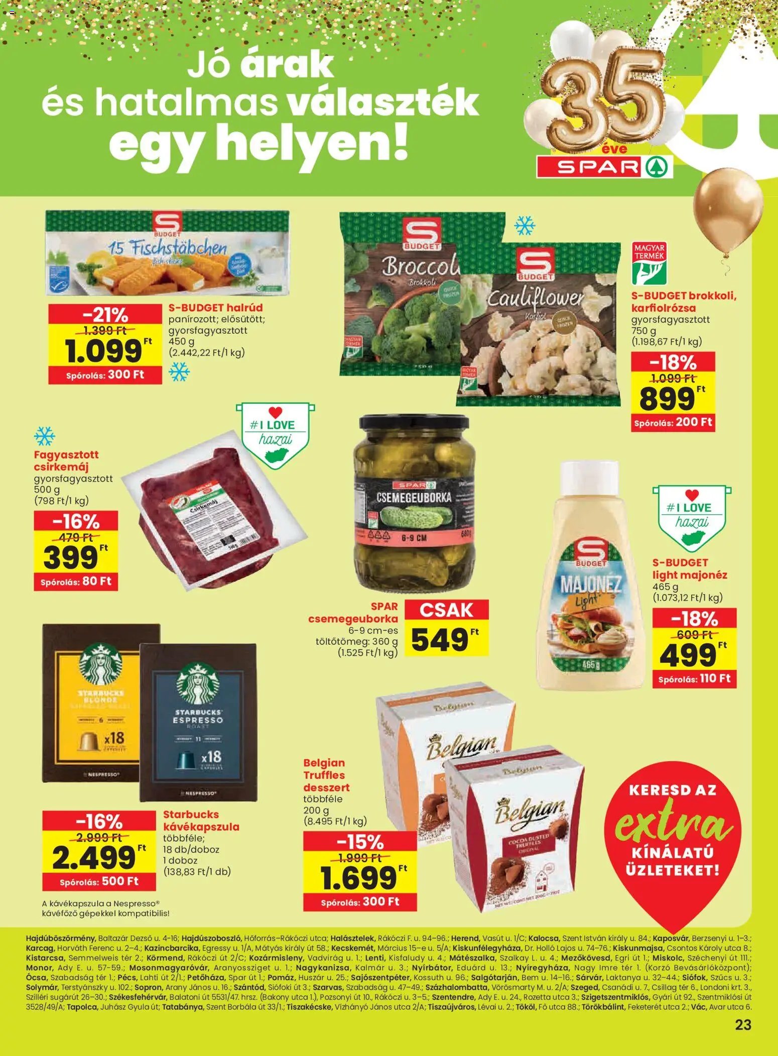Spar újság 2026.01.02. Extra ajánlat (2026-01-02 - 2026-01-07)