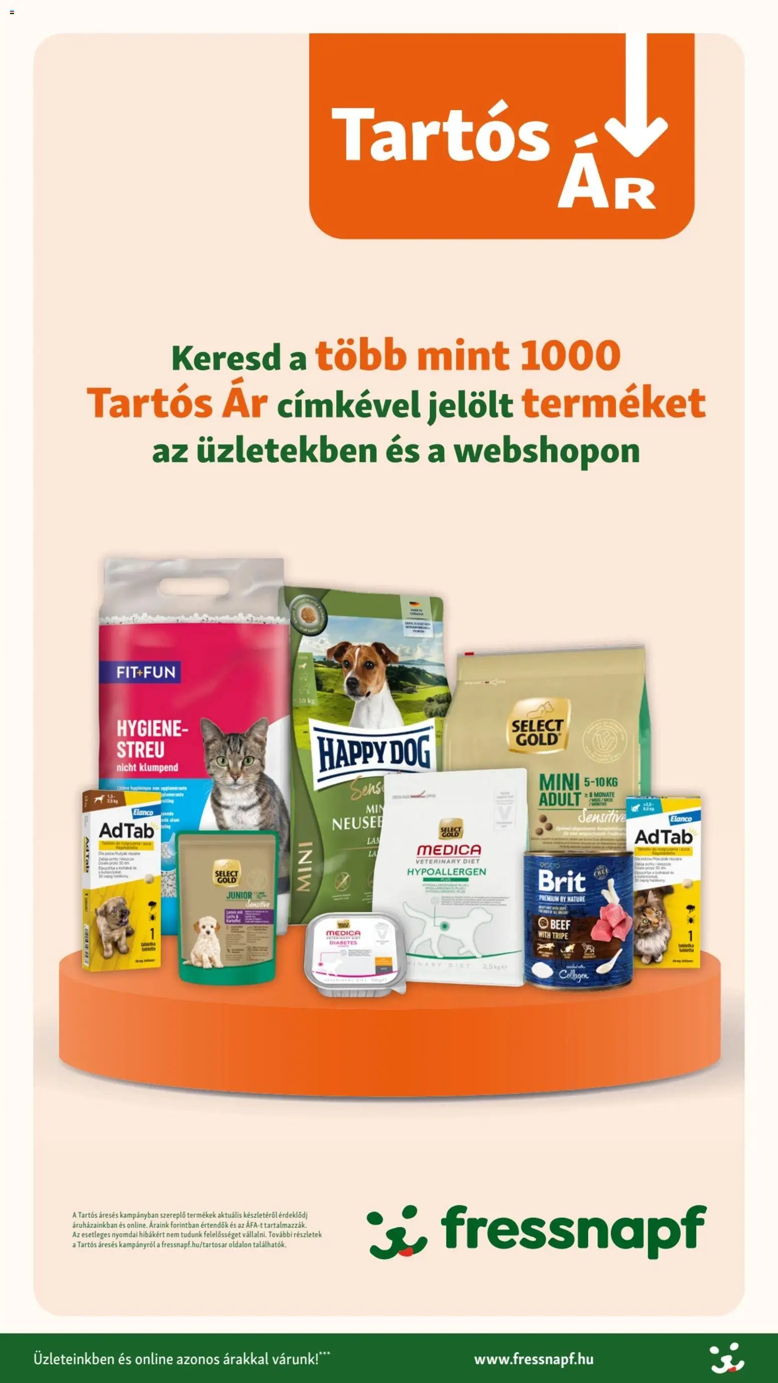 Fressnapf újság 2026.02.05. Akciós újság Fressnapf (2026-02-05 - 2026-02-11)