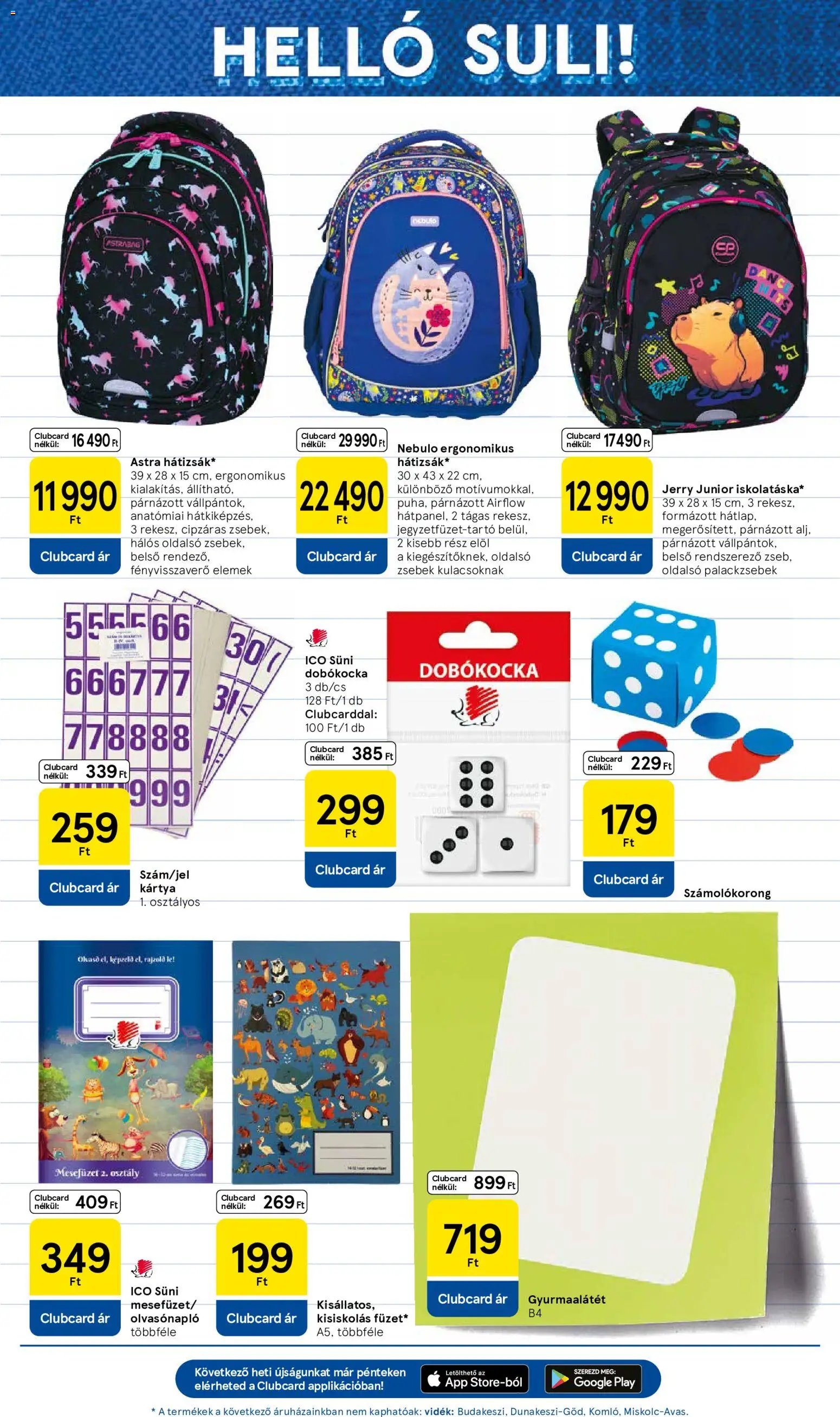 Tesco újság 2026.08.13. Tesco aktuális akciós újság