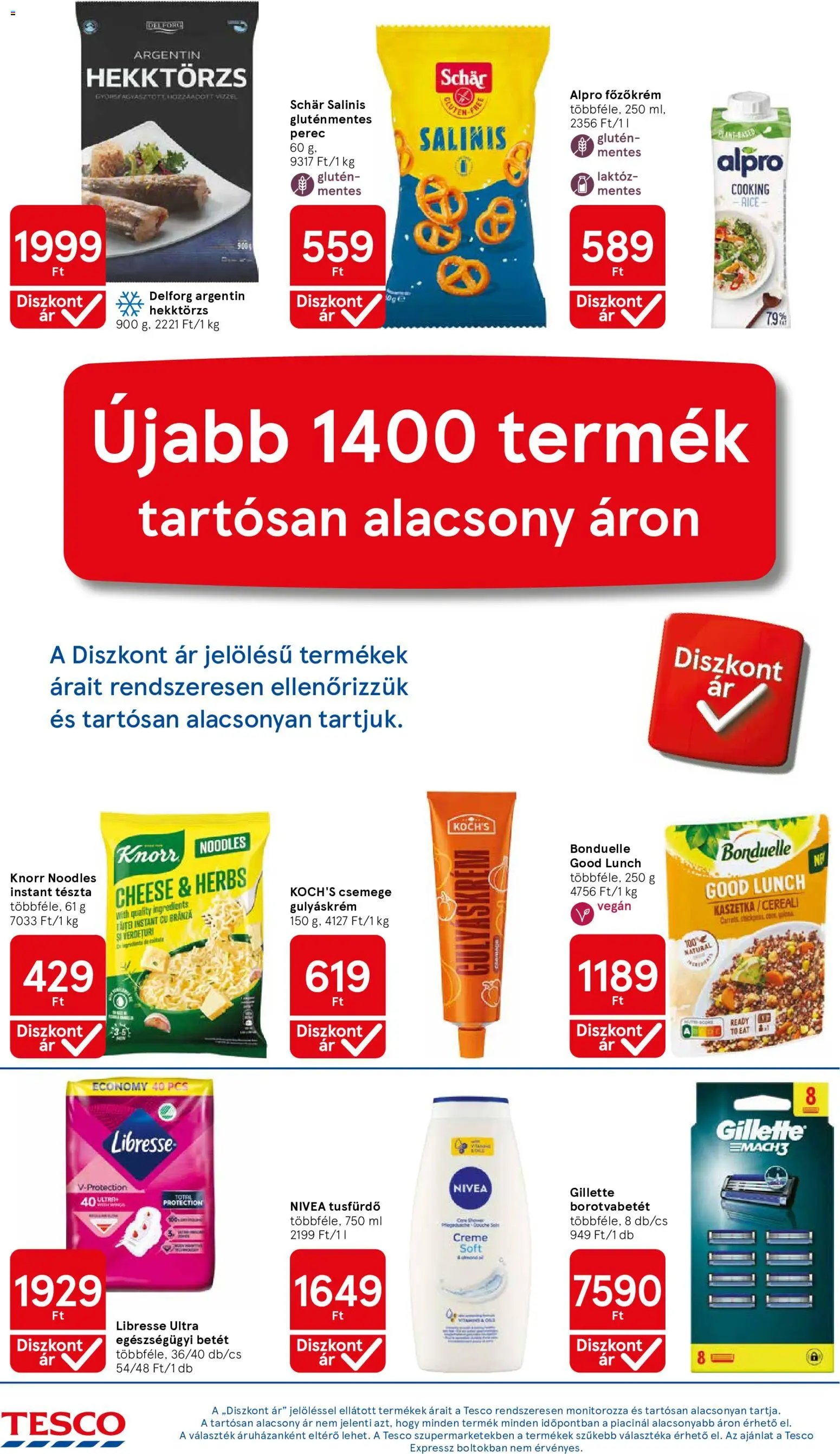 Tesco újság 2026.08.13. Tesco aktuális akciós újság