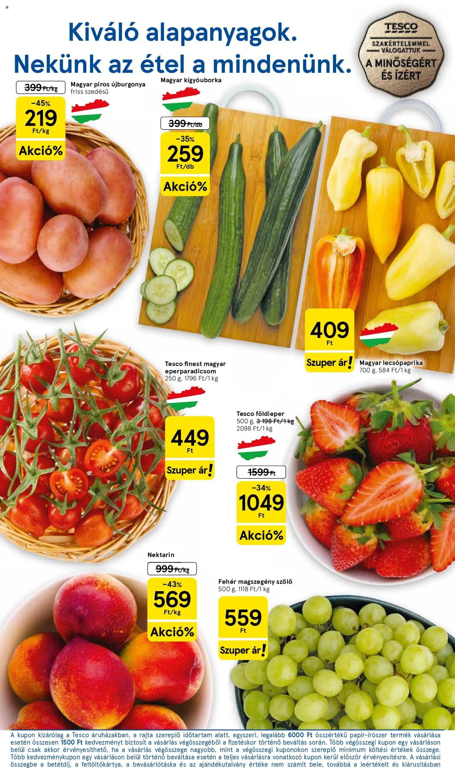 Tesco újság 2026.08.13. Tesco aktuális akciós újság