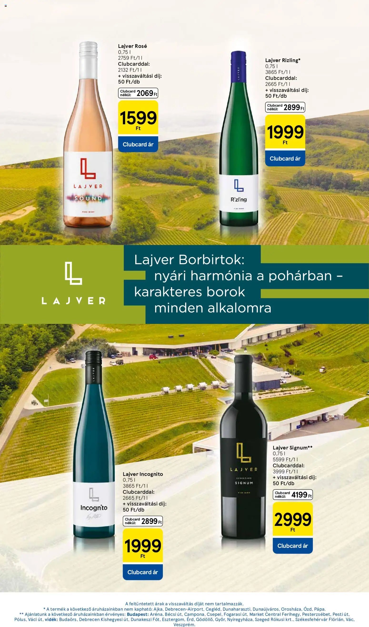 Tesco újság 2026.08.13. Tesco aktuális akciós újság