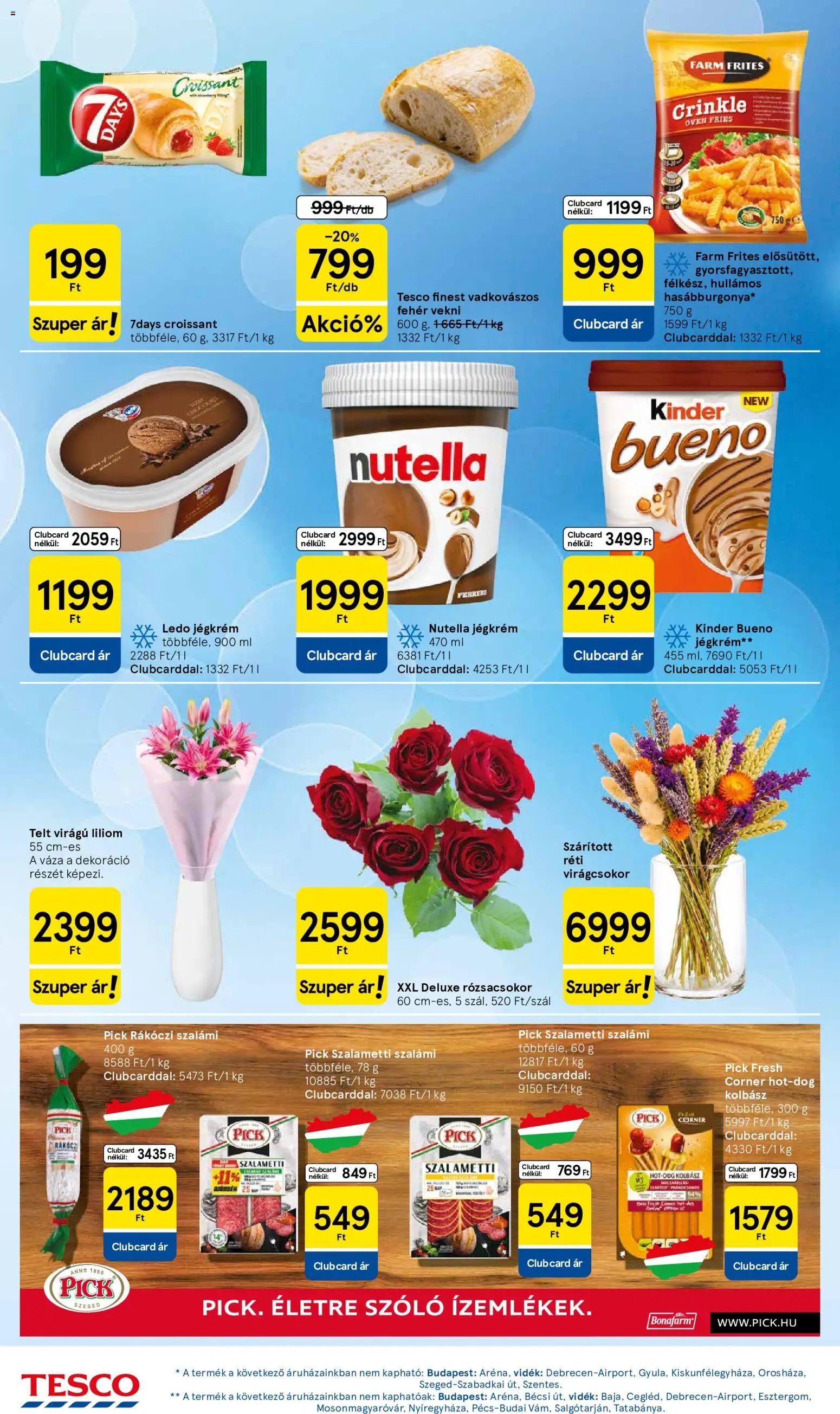 Tesco újság 2026.08.13. Tesco aktuális akciós újság