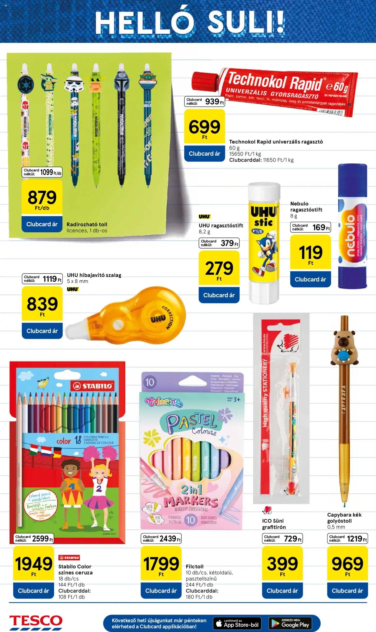 Tesco újság 2026.08.13. Tesco aktuális akciós újság