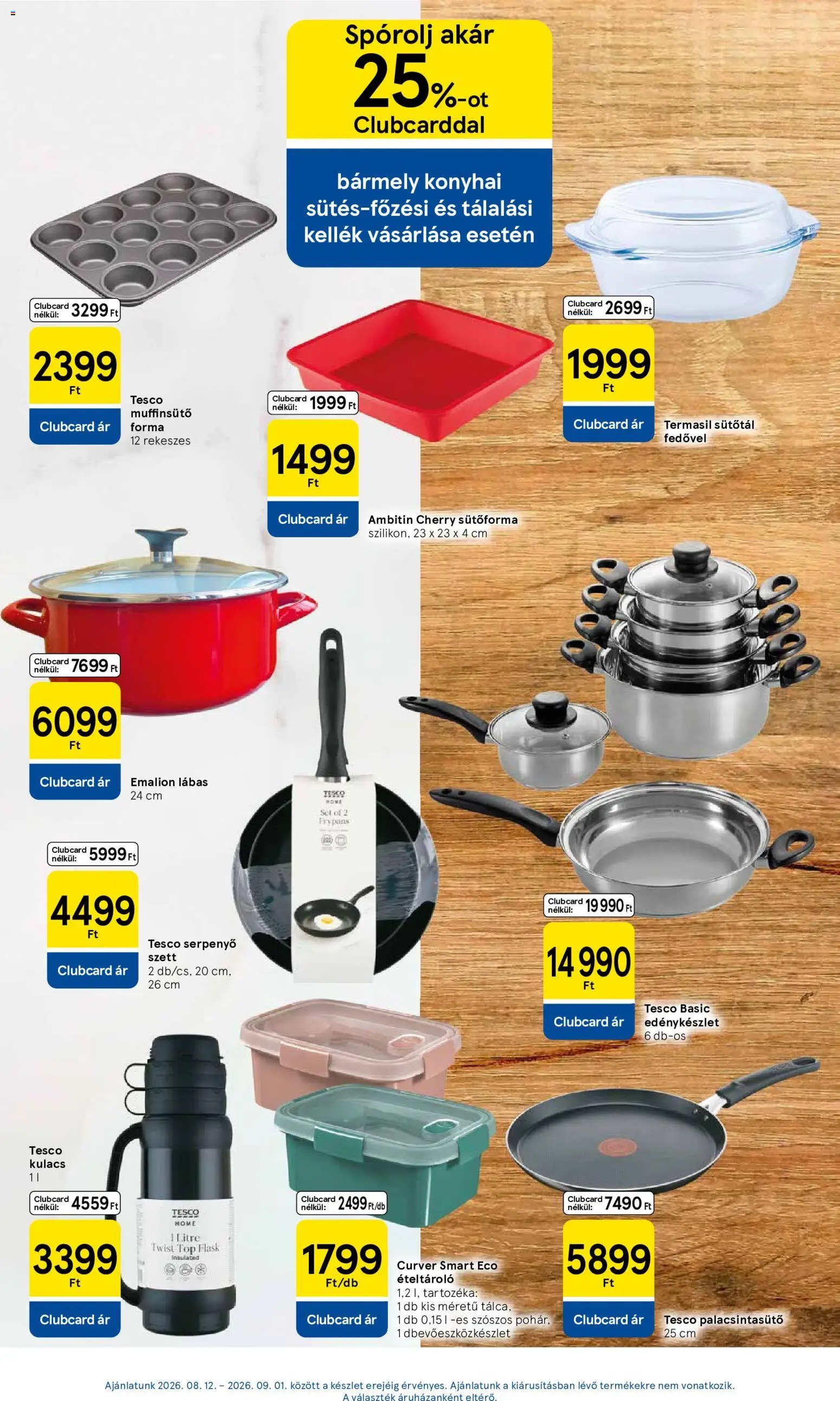 Tesco újság 2026.08.13. Tesco aktuális akciós újság