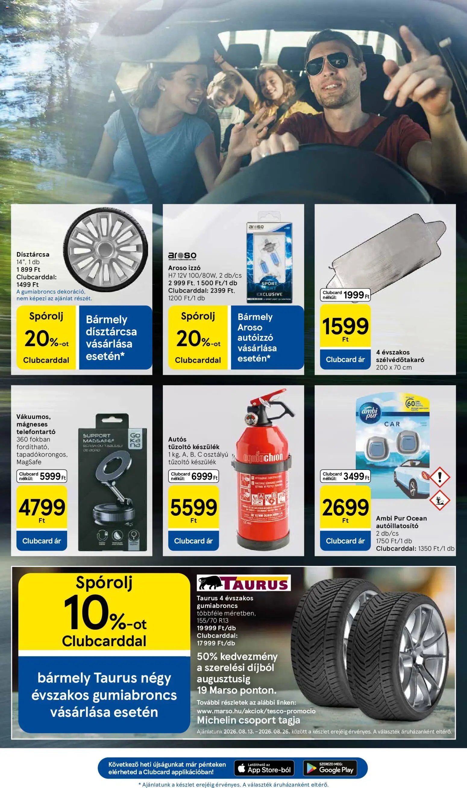 Tesco újság 2026.08.13. Tesco aktuális akciós újság