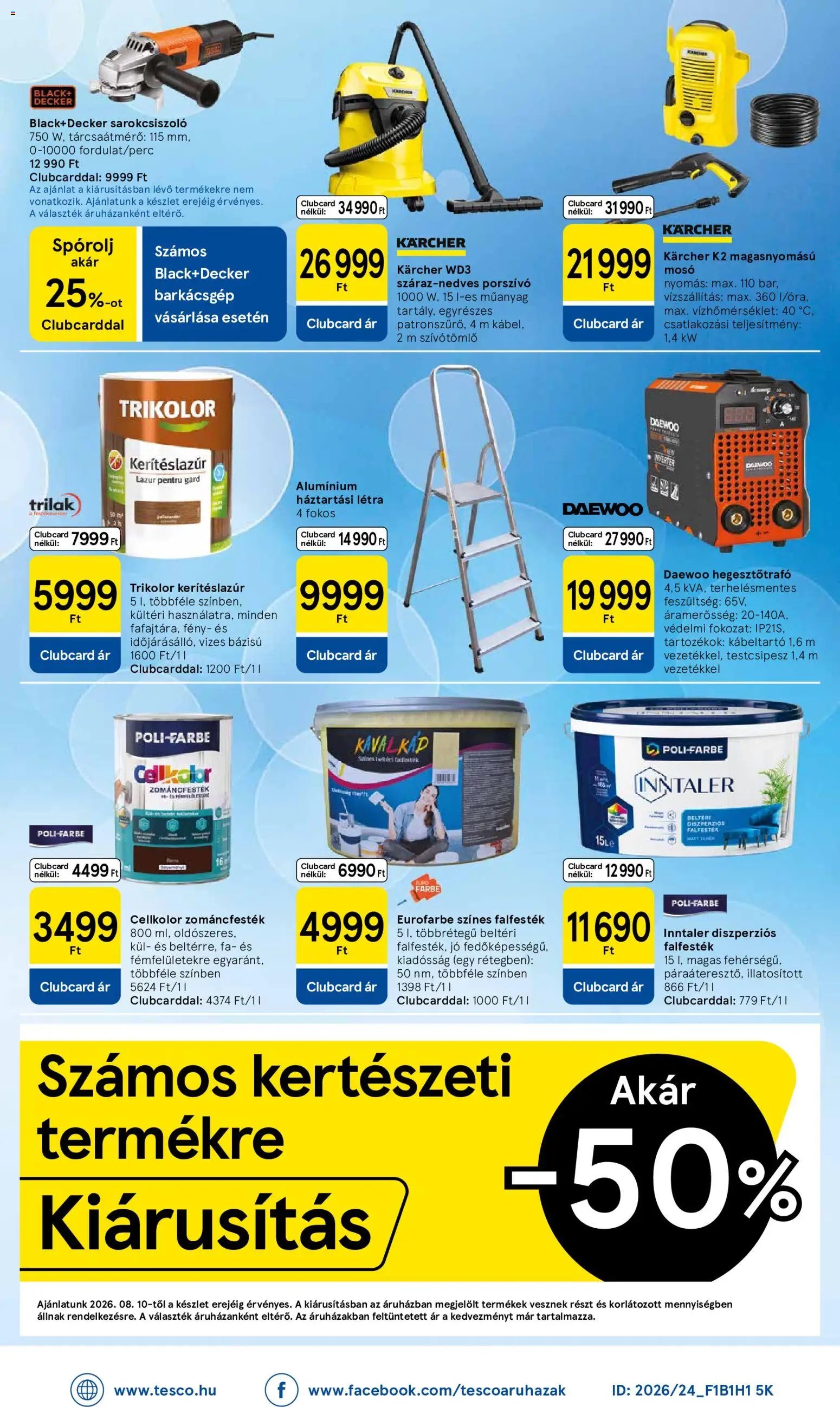 Tesco újság 2026.08.13. Tesco aktuális akciós újság