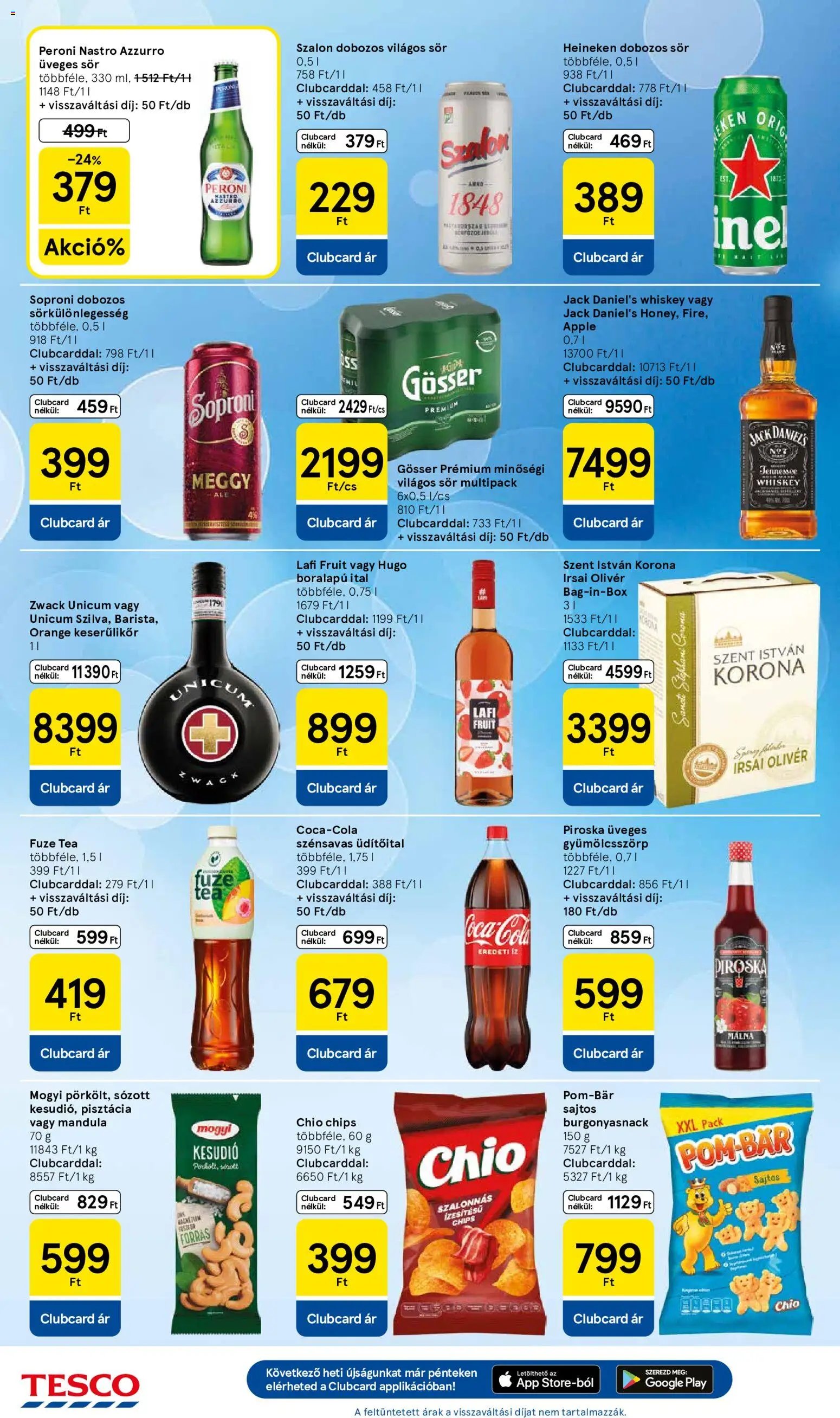 Tesco újság 2026.08.13. Tesco aktuális akciós újság