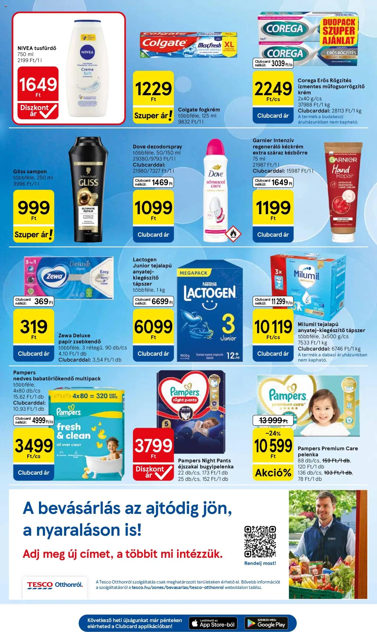 Tesco újság 2026.08.13. Tesco aktuális akciós újság