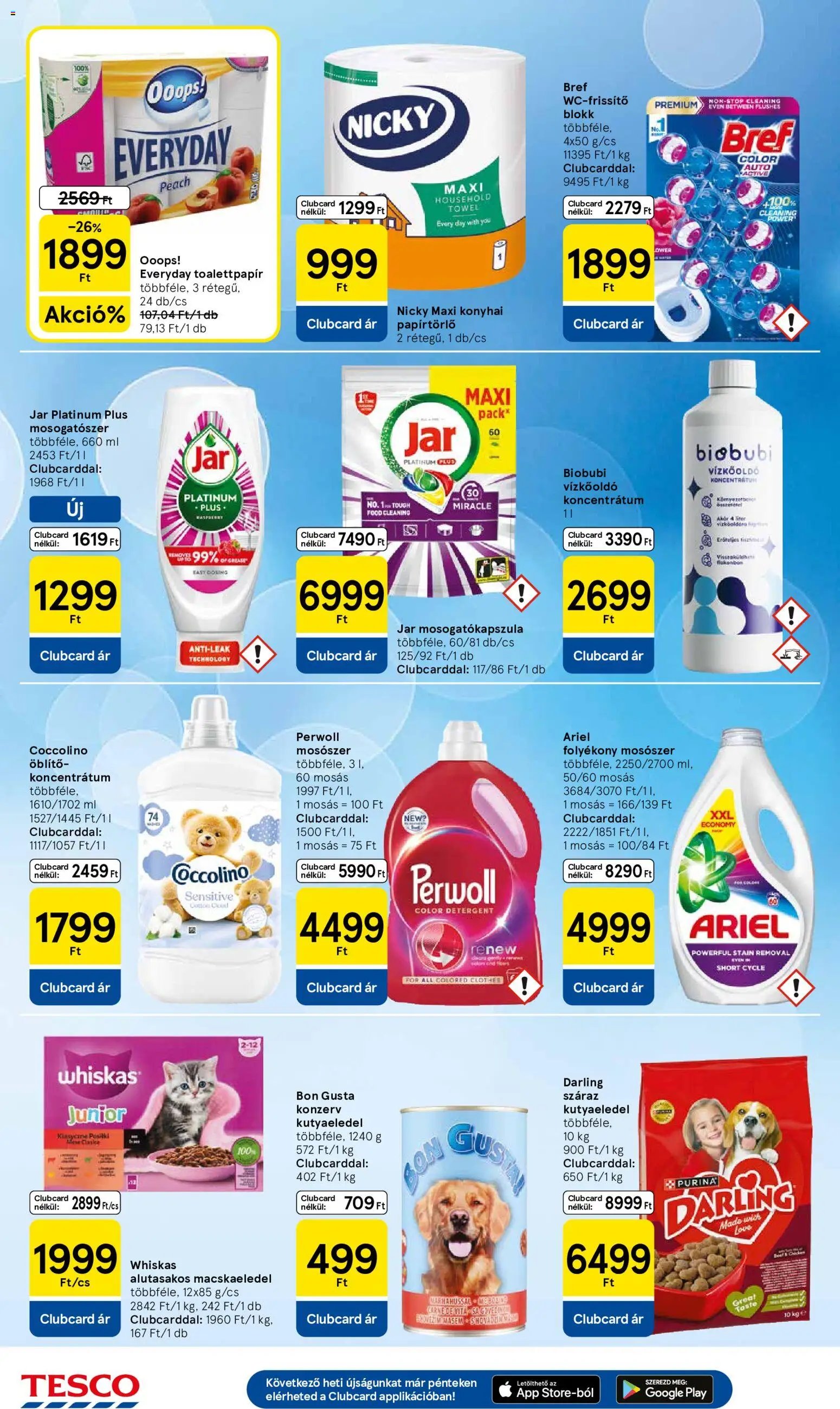 Tesco újság 2026.08.13. Tesco aktuális akciós újság