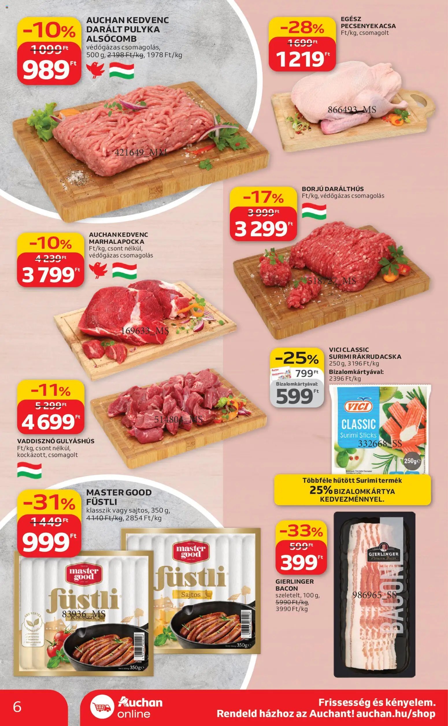 Auchan újság 2026.02.05. Szupermarket akciós újság (2026-02-05 - 2026-02-11)