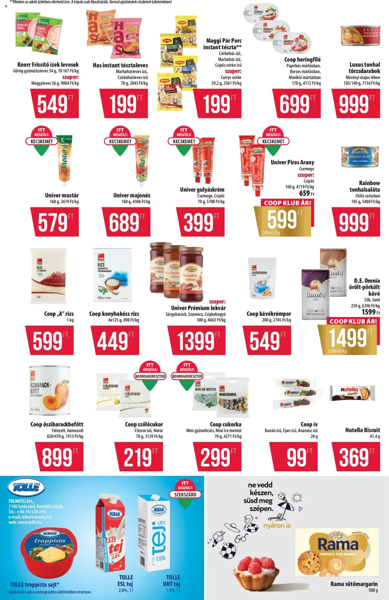 COOP újság 2026.07.30. COOP - Abc & szuper / Alföld Pro-Coop Zrt.