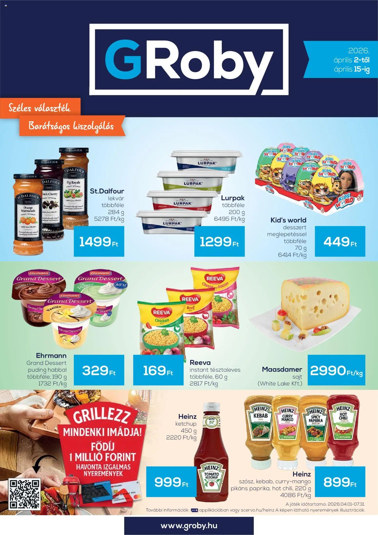 G'Roby újság 2026.04.02. G'Roby akciós újság (2026-04-02 - 2026-04-15)