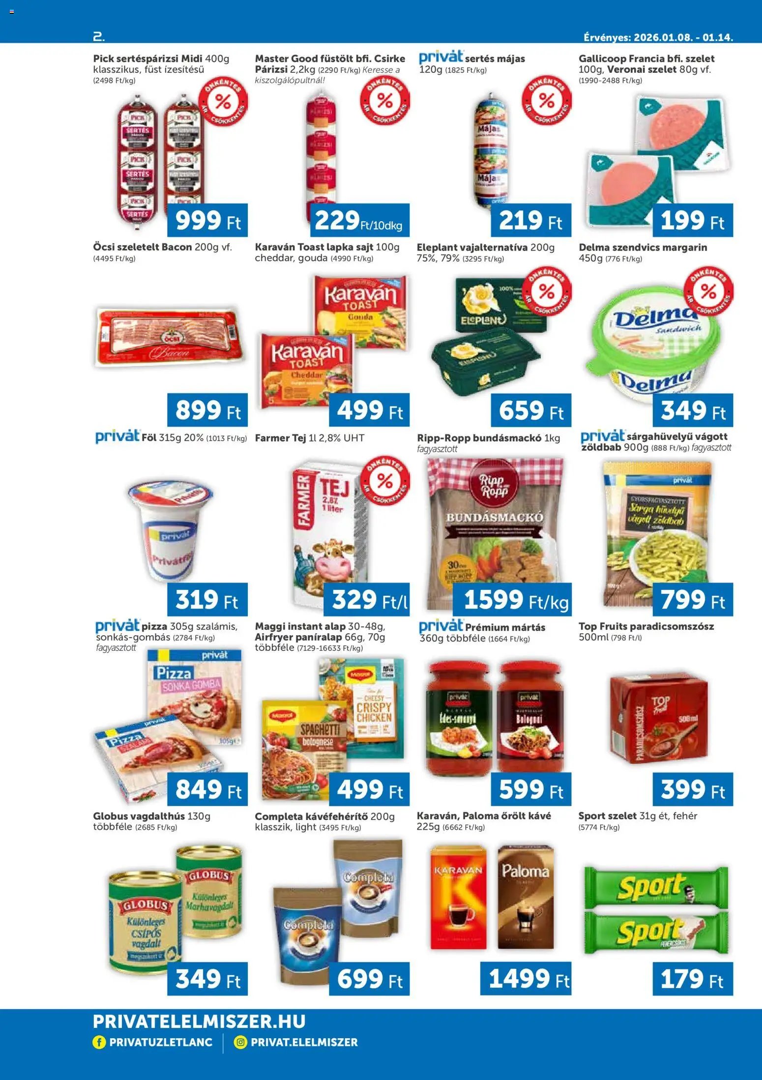 PRIVÁT újság 2026.01.08. Déli vármegyék (2026-01-08 - 2026-01-14)
