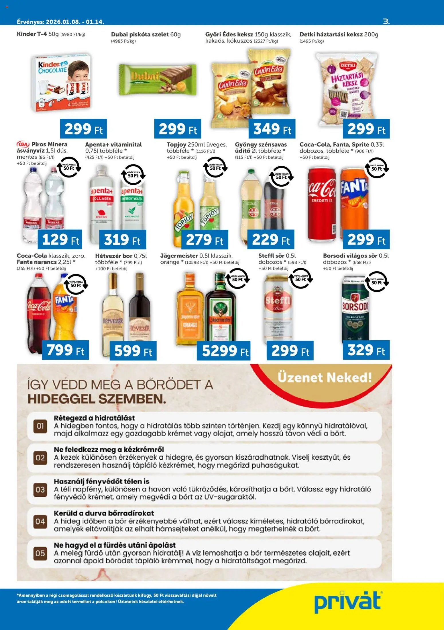PRIVÁT újság 2026.01.08. Déli vármegyék (2026-01-08 - 2026-01-14)