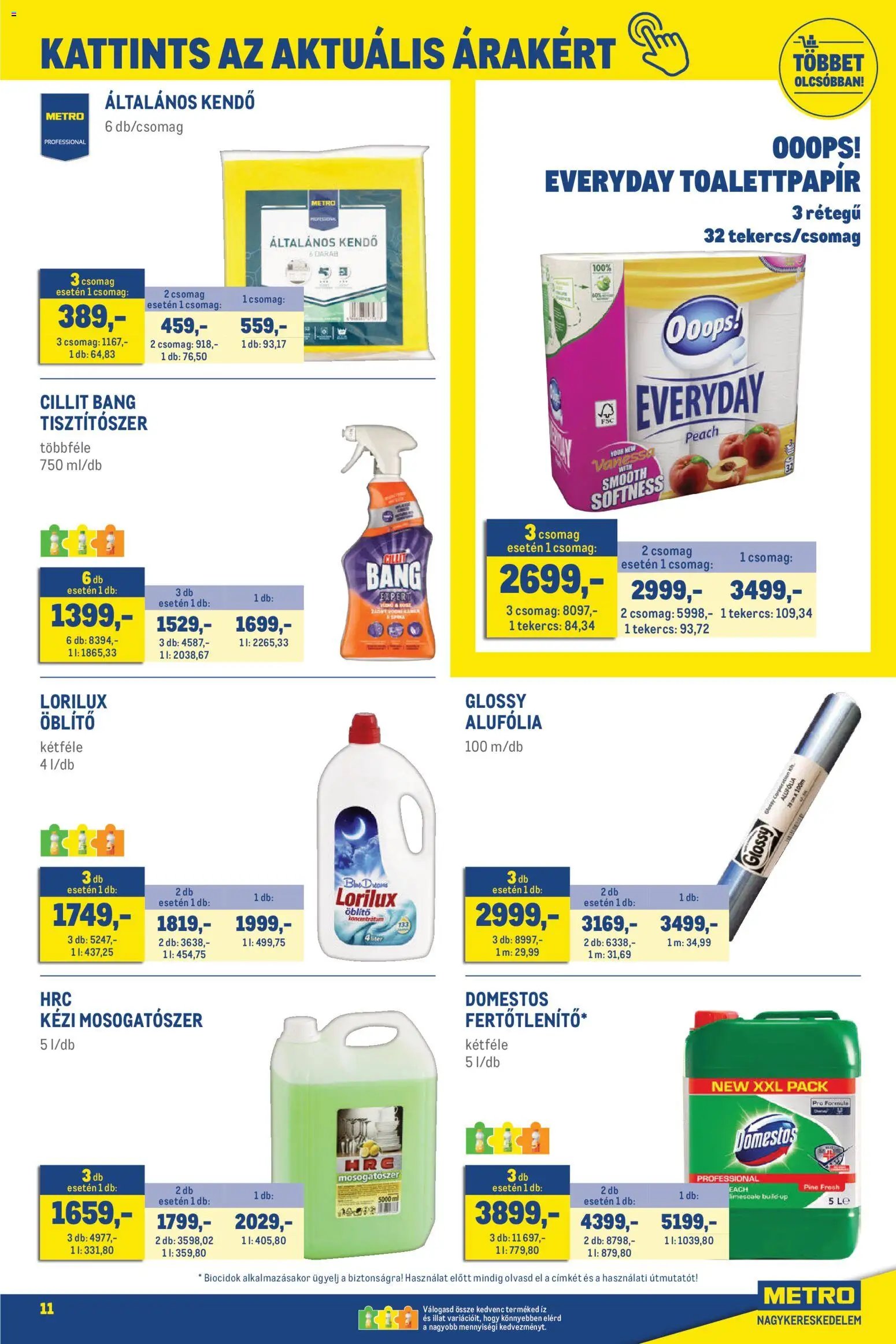 Metro újság 2026.05.02. Metro Élelmiszer és Szezonális katalógus 2026/05 (2026-05-02 - 2026-05-31)