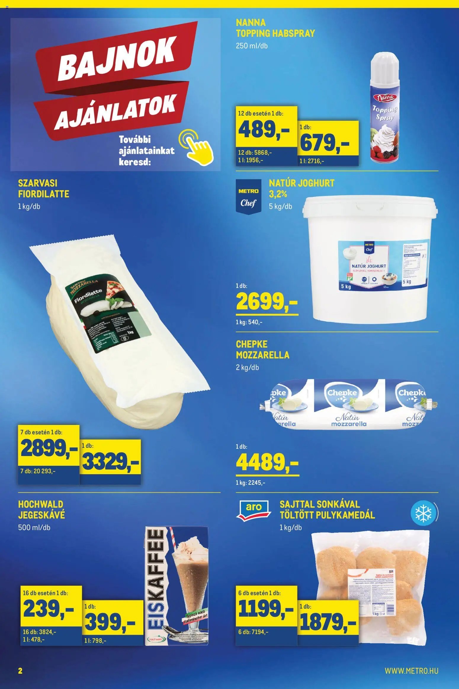 Metro újság 2026.05.02. Metro Élelmiszer és Szezonális katalógus 2026/05 (2026-05-02 - 2026-05-31)