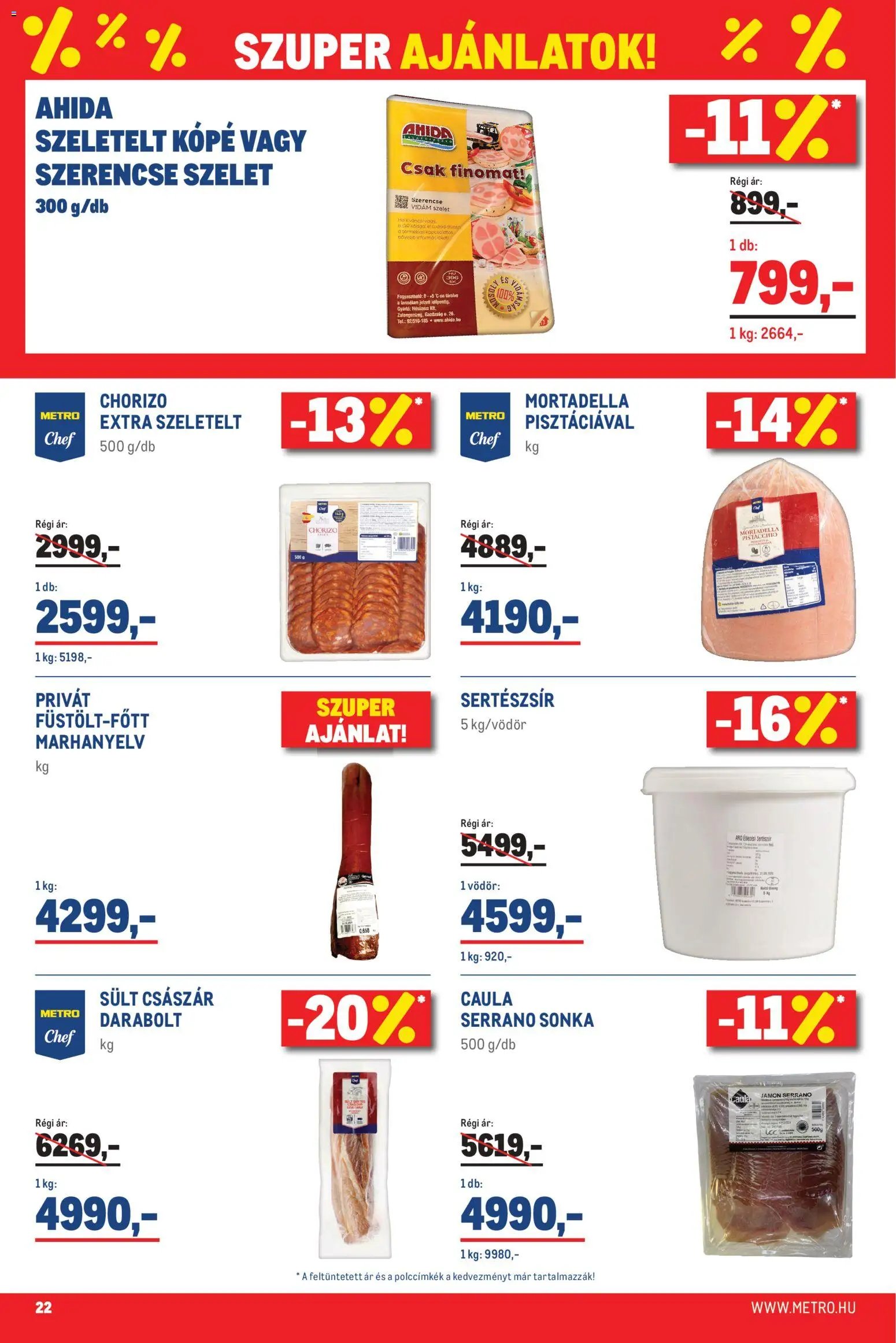 Metro újság 2026.05.02. Metro Élelmiszer és Szezonális katalógus 2026/05 (2026-05-02 - 2026-05-31)
