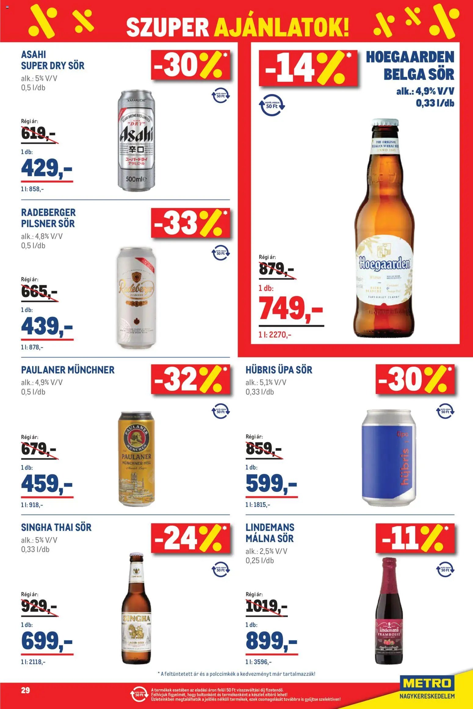 Metro újság 2026.05.02. Metro Élelmiszer és Szezonális katalógus 2026/05 (2026-05-02 - 2026-05-31)