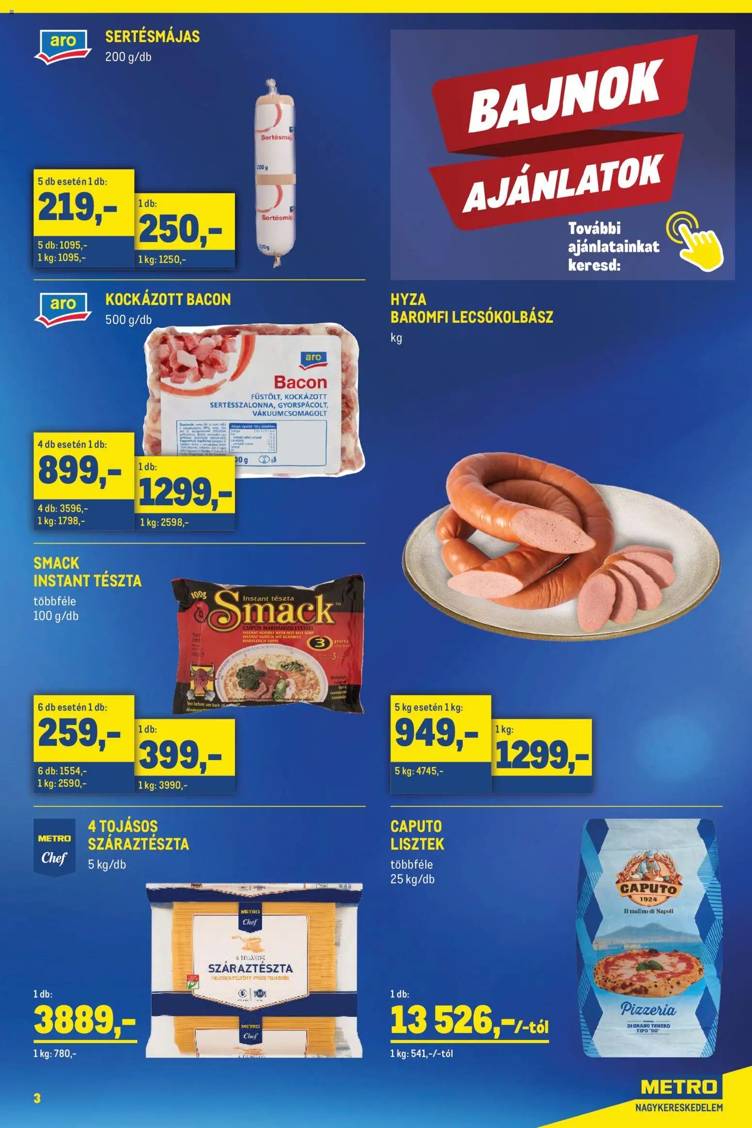 Metro újság 2026.05.02. Metro Élelmiszer és Szezonális katalógus 2026/05 (2026-05-02 - 2026-05-31)