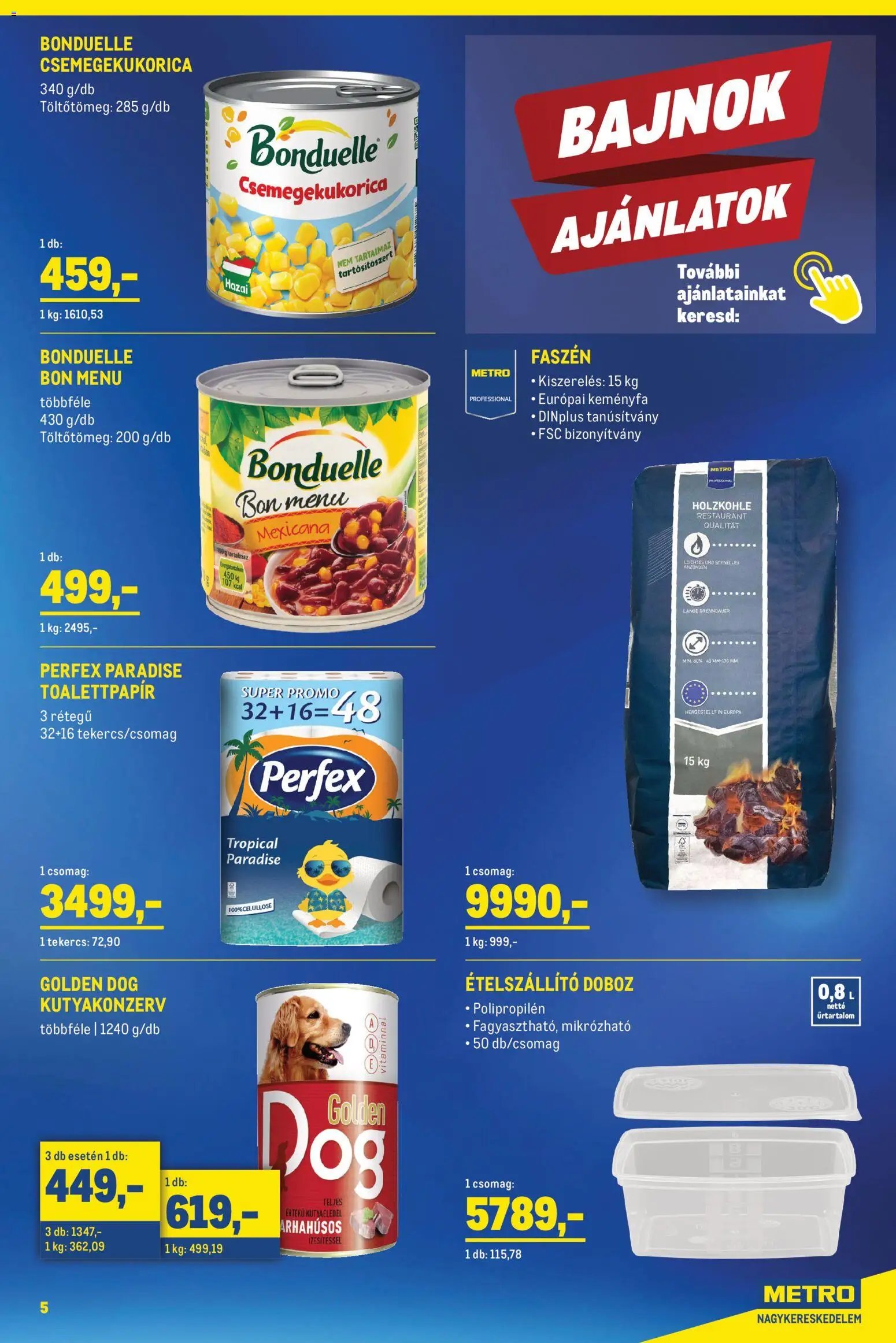 Metro újság 2026.05.02. Metro Élelmiszer és Szezonális katalógus 2026/05 (2026-05-02 - 2026-05-31)