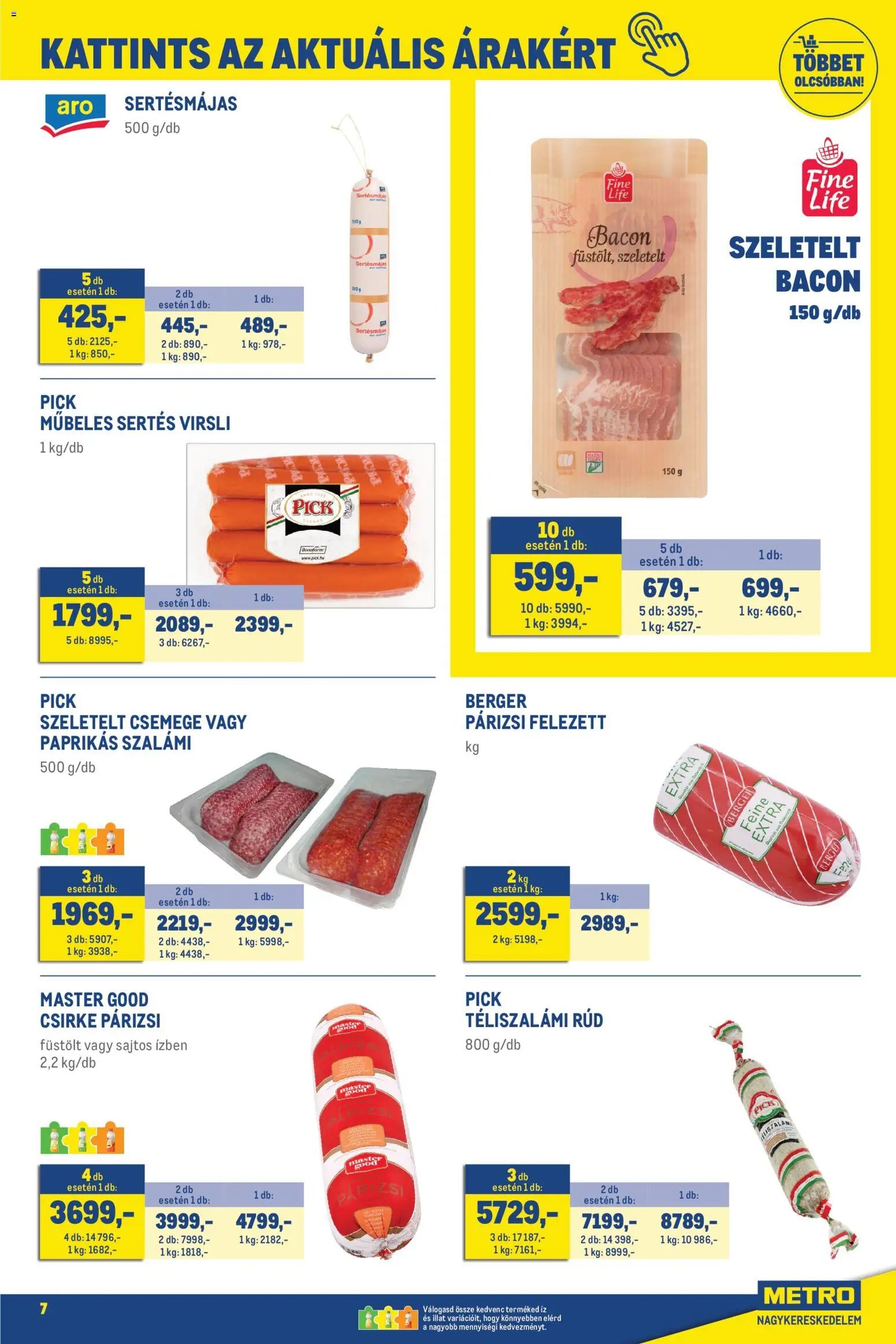Metro újság 2026.05.02. Metro Élelmiszer és Szezonális katalógus 2026/05 (2026-05-02 - 2026-05-31)