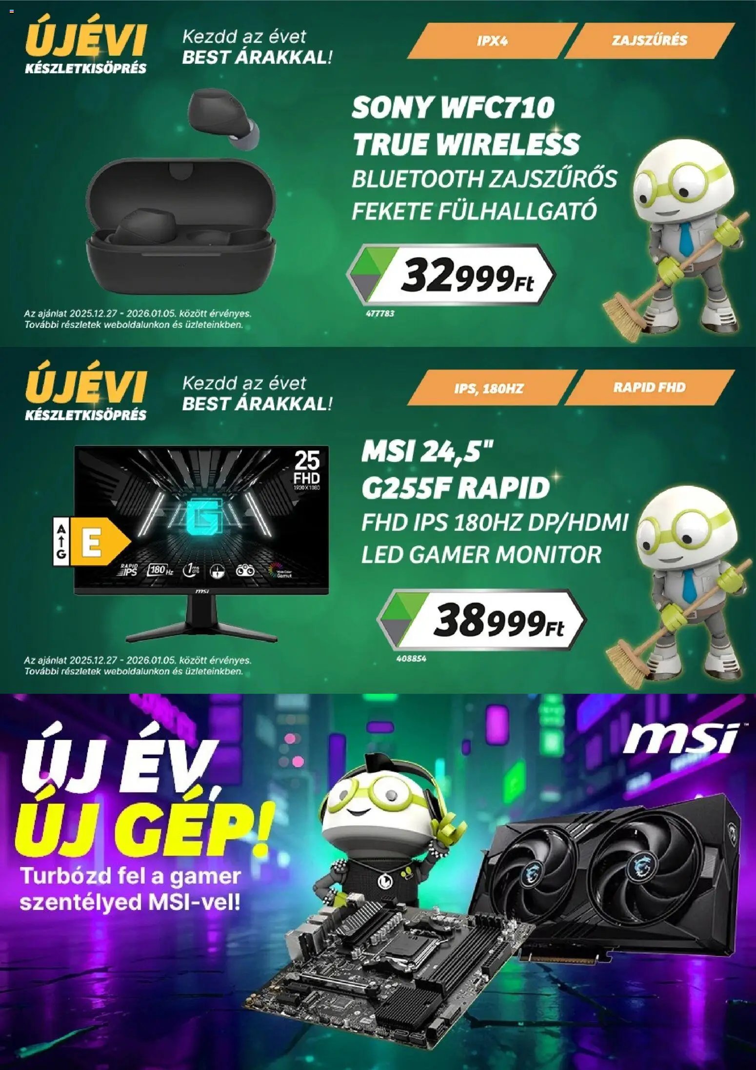 Best Byte újság 2025.12.27. Akciós újság Best Byte (2025-12-27 - 2026-01-05)