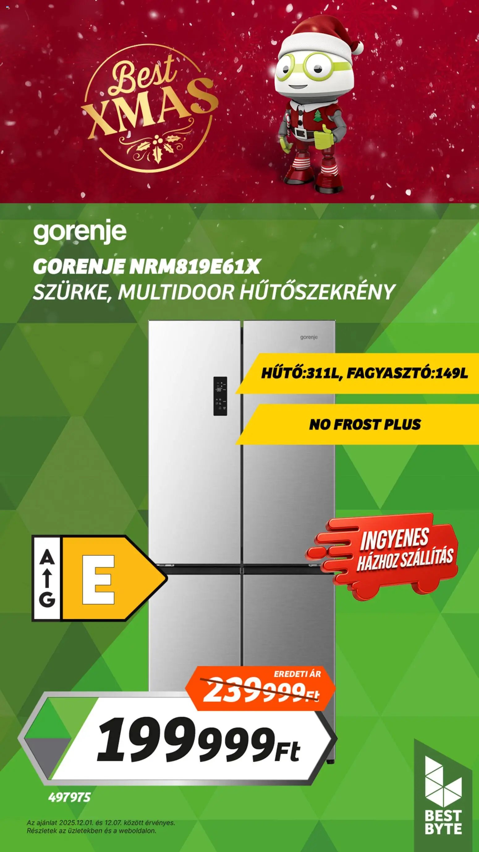 Best Byte újság 2025.12.01. Akciós újság Best Byte (2025-12-01 - 2025-12-07)