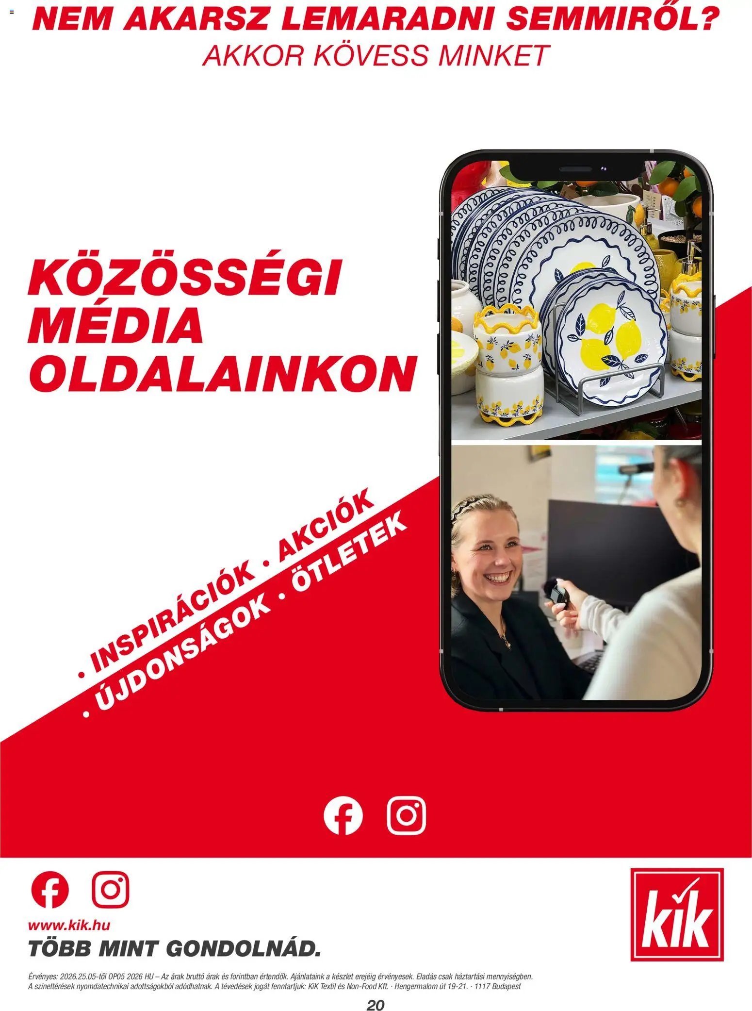 Kik újság 2026.05.25. Kik akciós újság (2026-05-25)