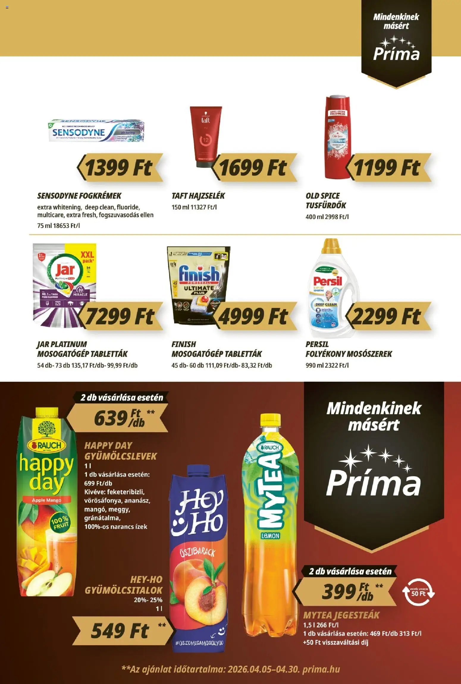 CBA Príma újság 2026.04.23. CBA Príma akciós újság (2026-04-23 - 2026-04-29)