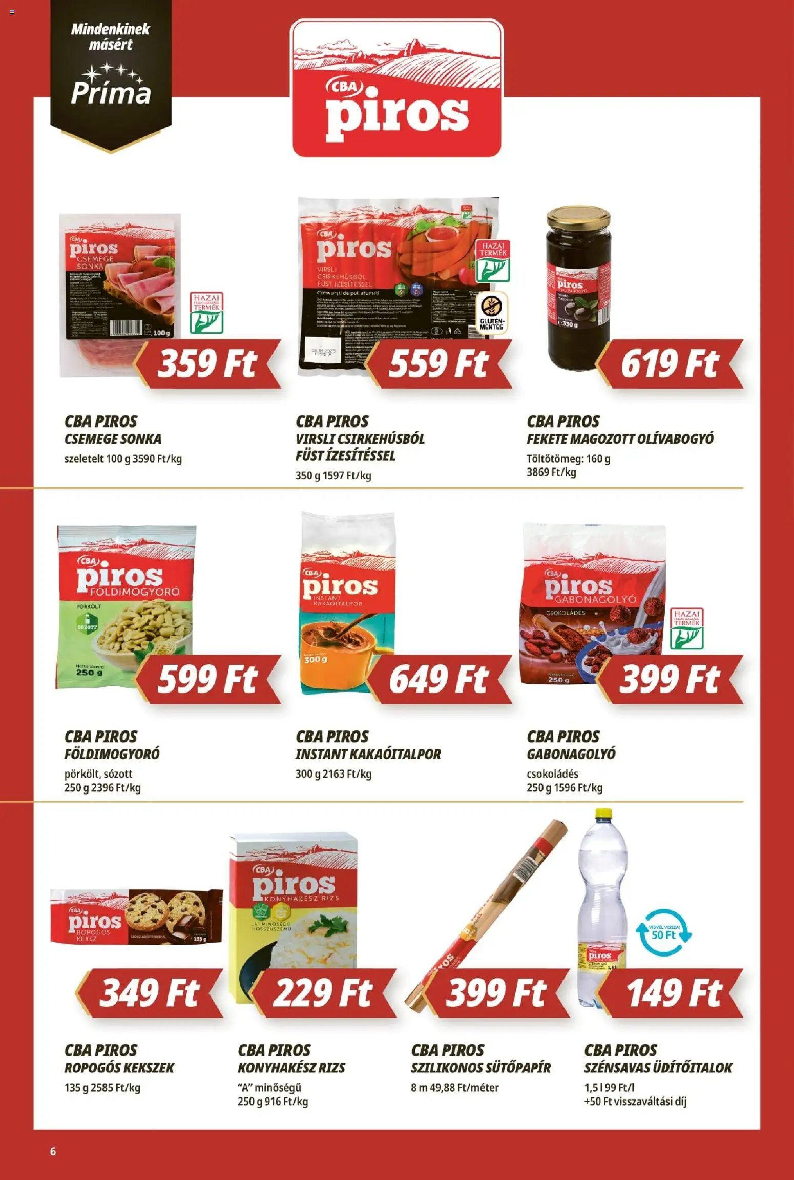 CBA Príma újság 2026.04.23. CBA Príma akciós újság (2026-04-23 - 2026-04-29)