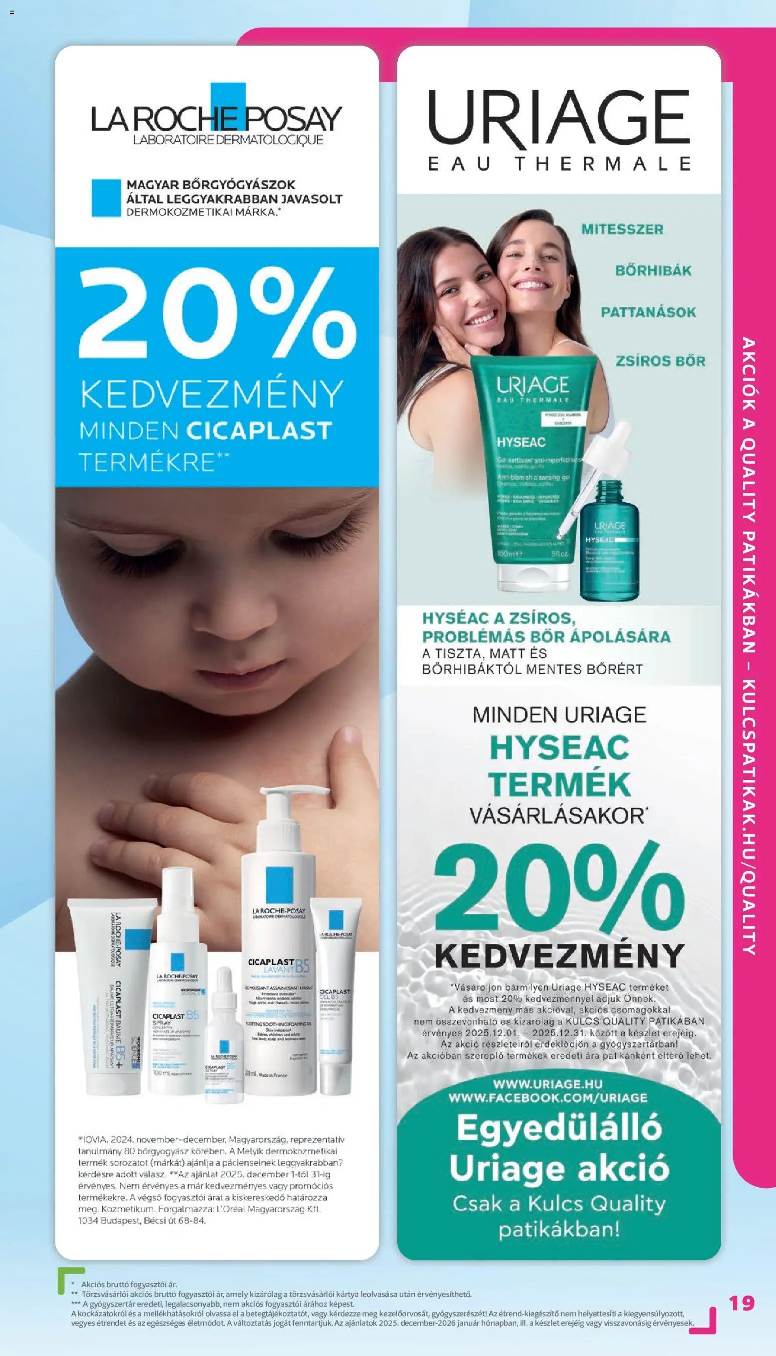 Kulcs Patika újság 2025.12.01. Akciós újság Kulcs Patika (2025-12-01 - 2025-12-31)