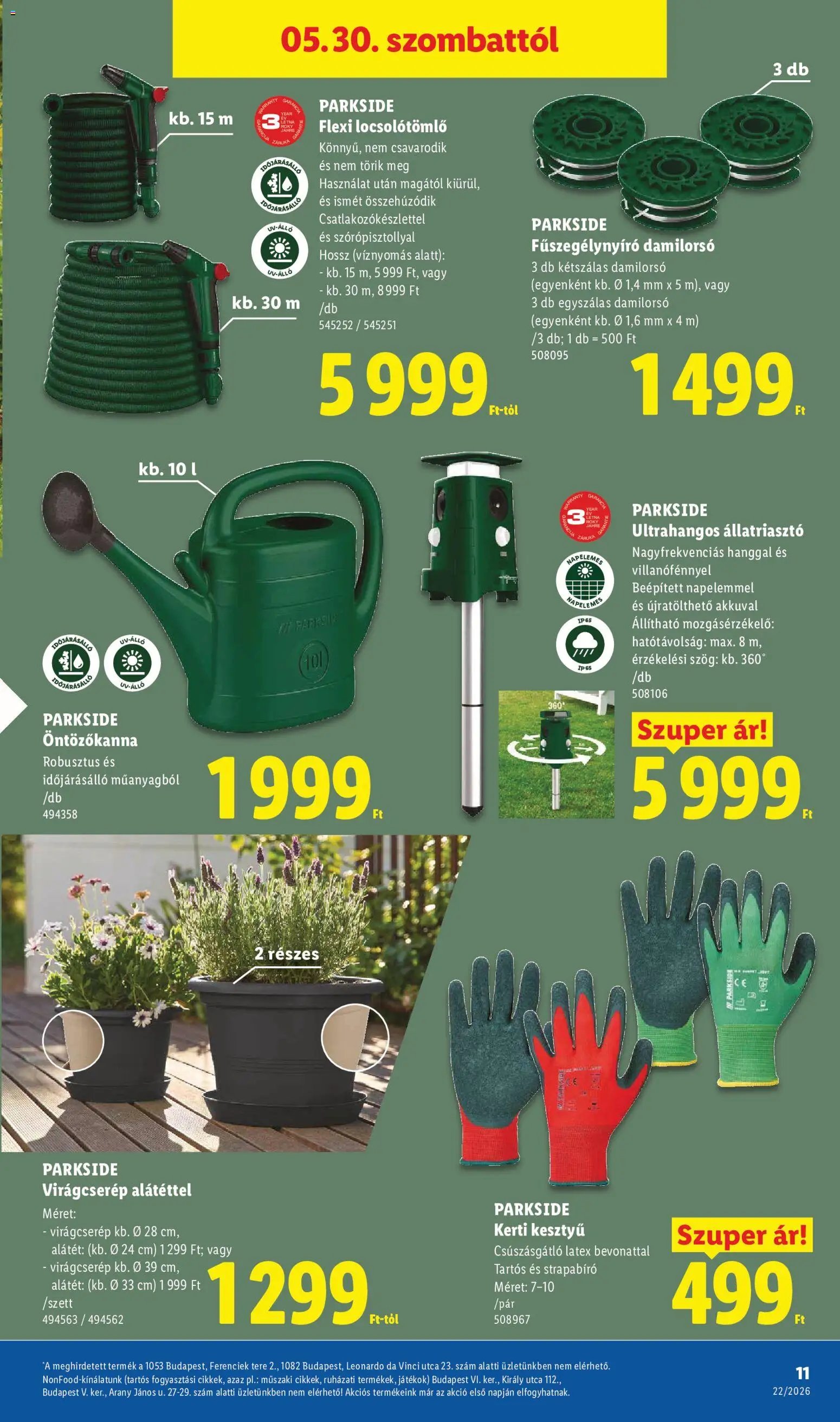 Lidl újság 2026.05.28. Lidl Nonfood kínálatunk (2026-05-28 - 2026-06-03)