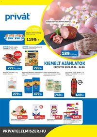 PRIVÁT újság 2026.03.26. PRIVÁT akciós újság (2026-03-26 - 2026-04-08)