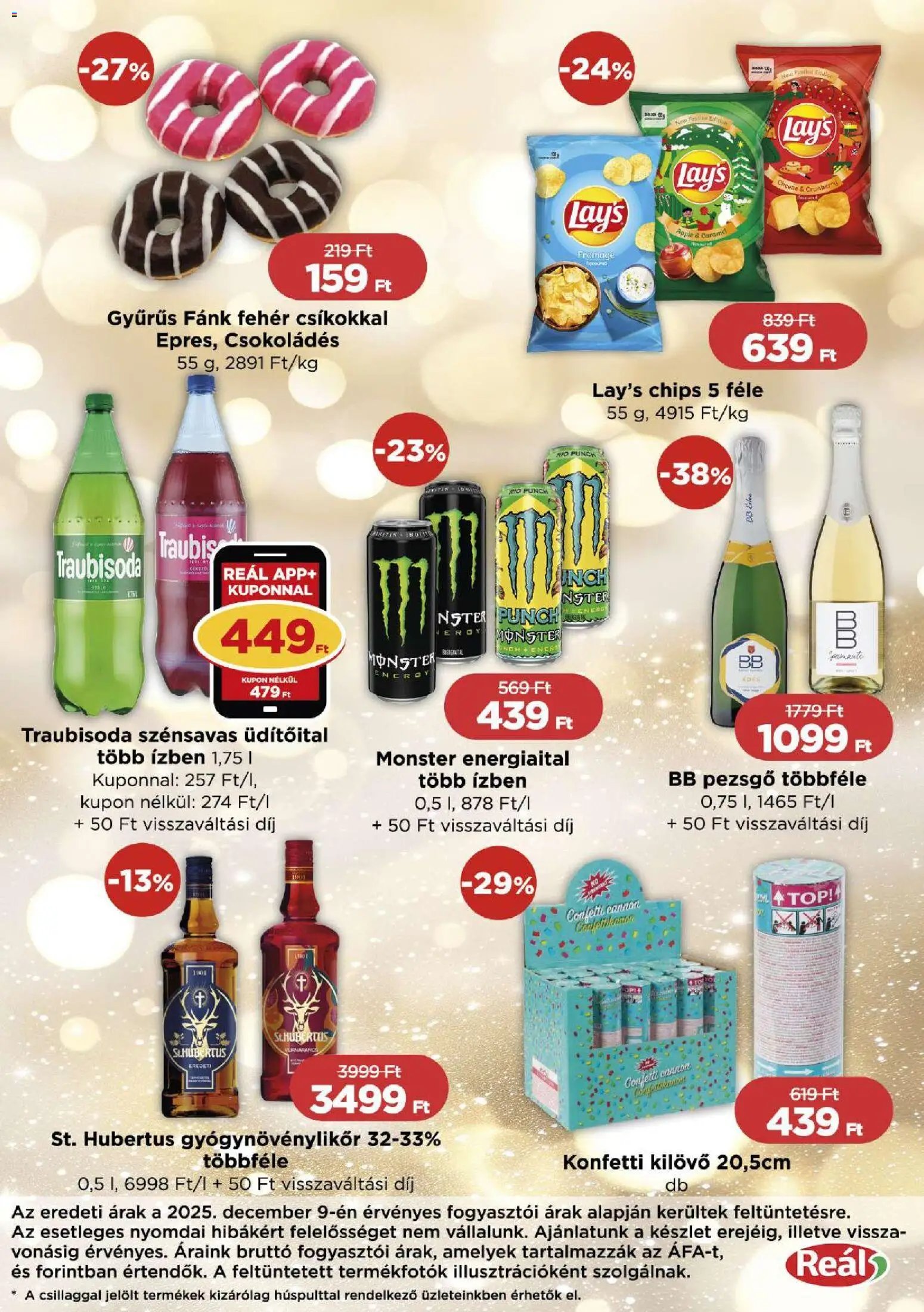 Reál újság 2025.12.18. Bevásárló hétvége - Pest megye (2025-12-18 - 2025-12-28)