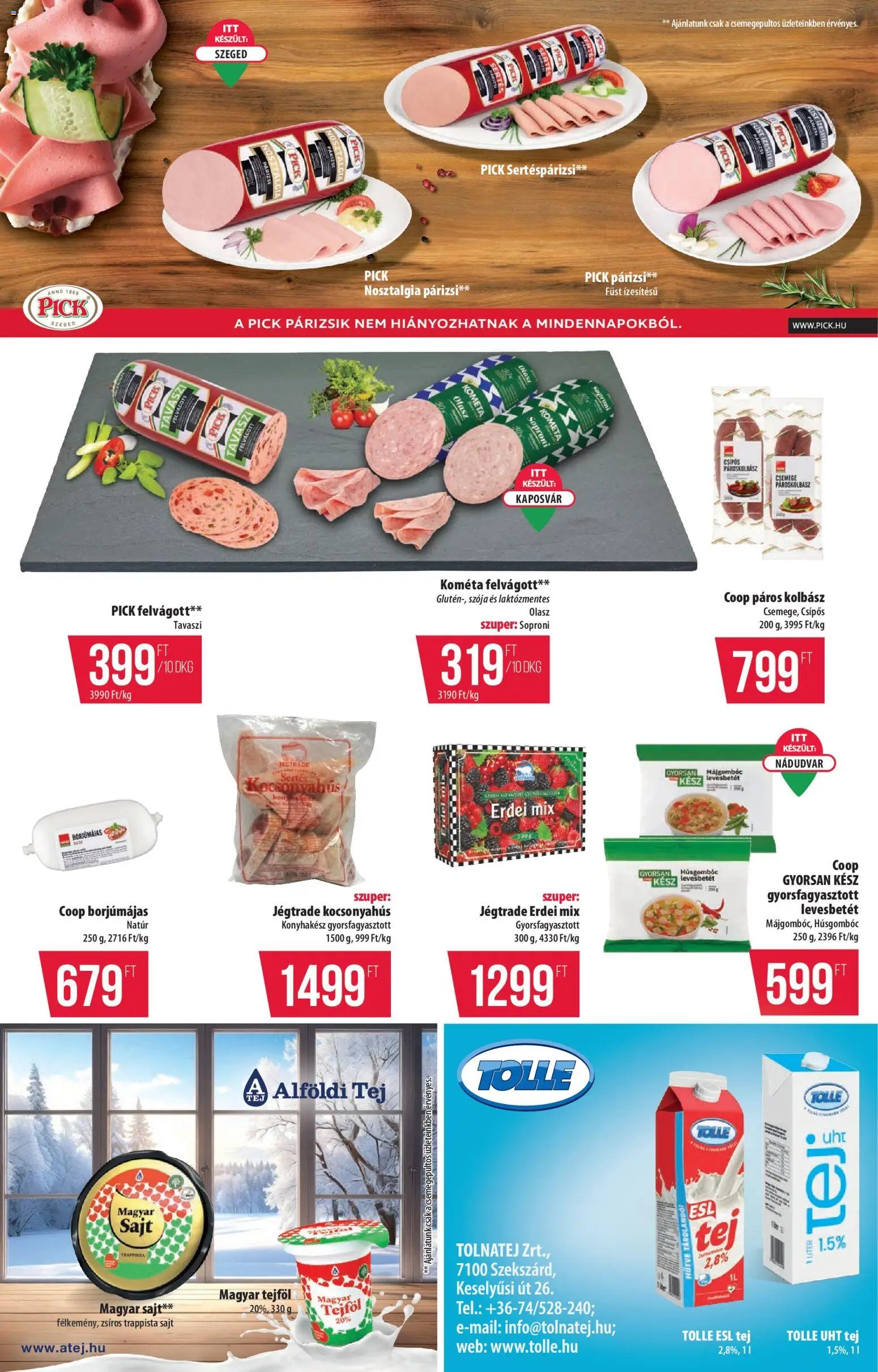 COOP újság 2026.01.02. Észak Kelet Pro-Coop Zrt (2026-01-02 - 2026-01-07)