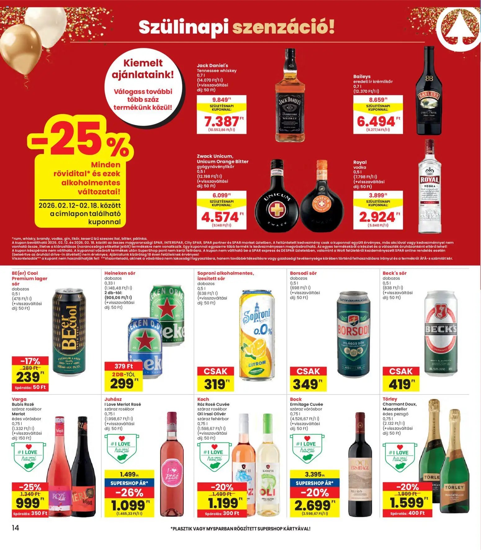 Interspar újság 2026.02.12. Akciós újság Interspar (2026-02-12 - 2026-02-18)