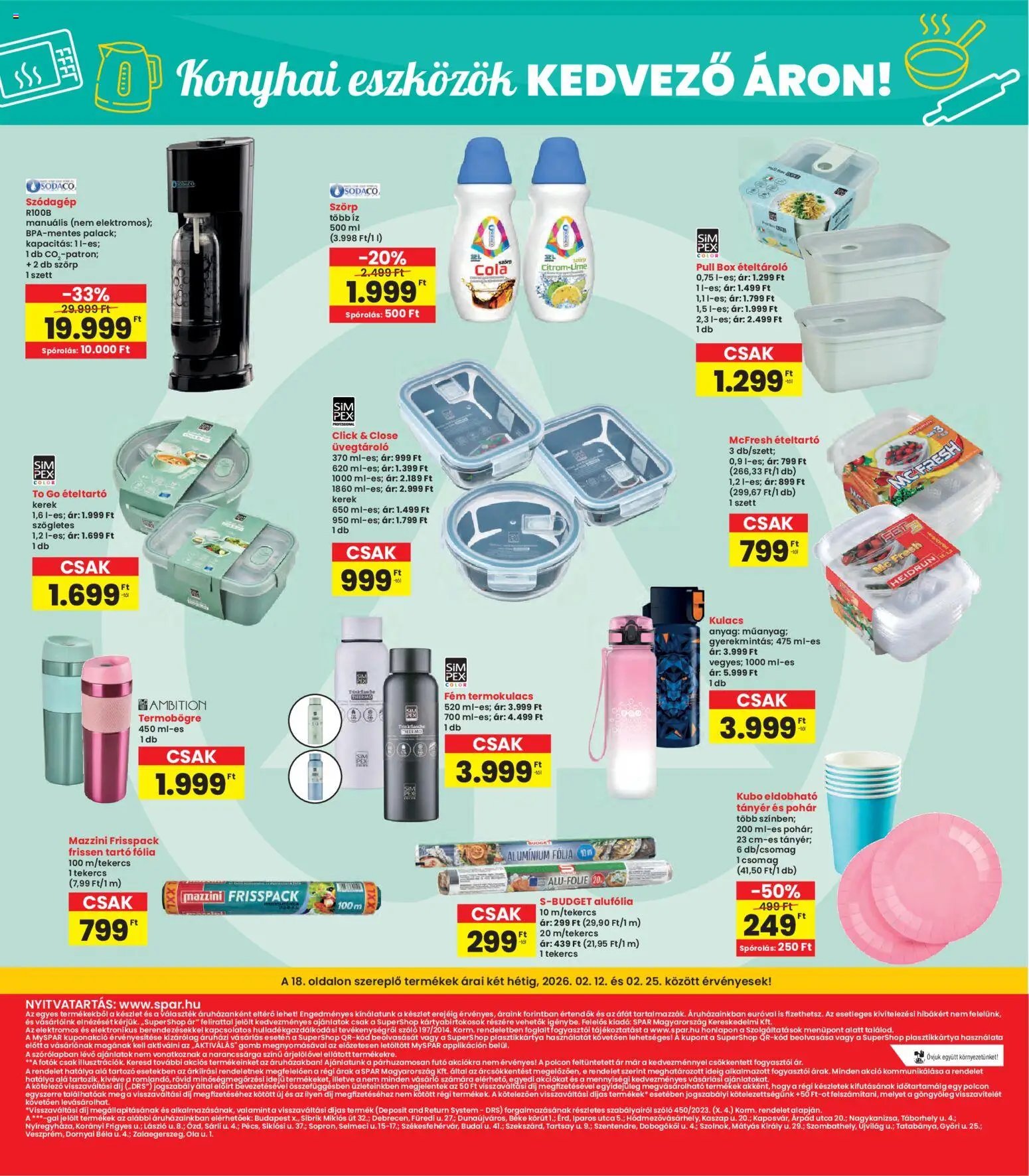 Interspar újság 2026.02.12. Akciós újság Interspar (2026-02-12 - 2026-02-18)