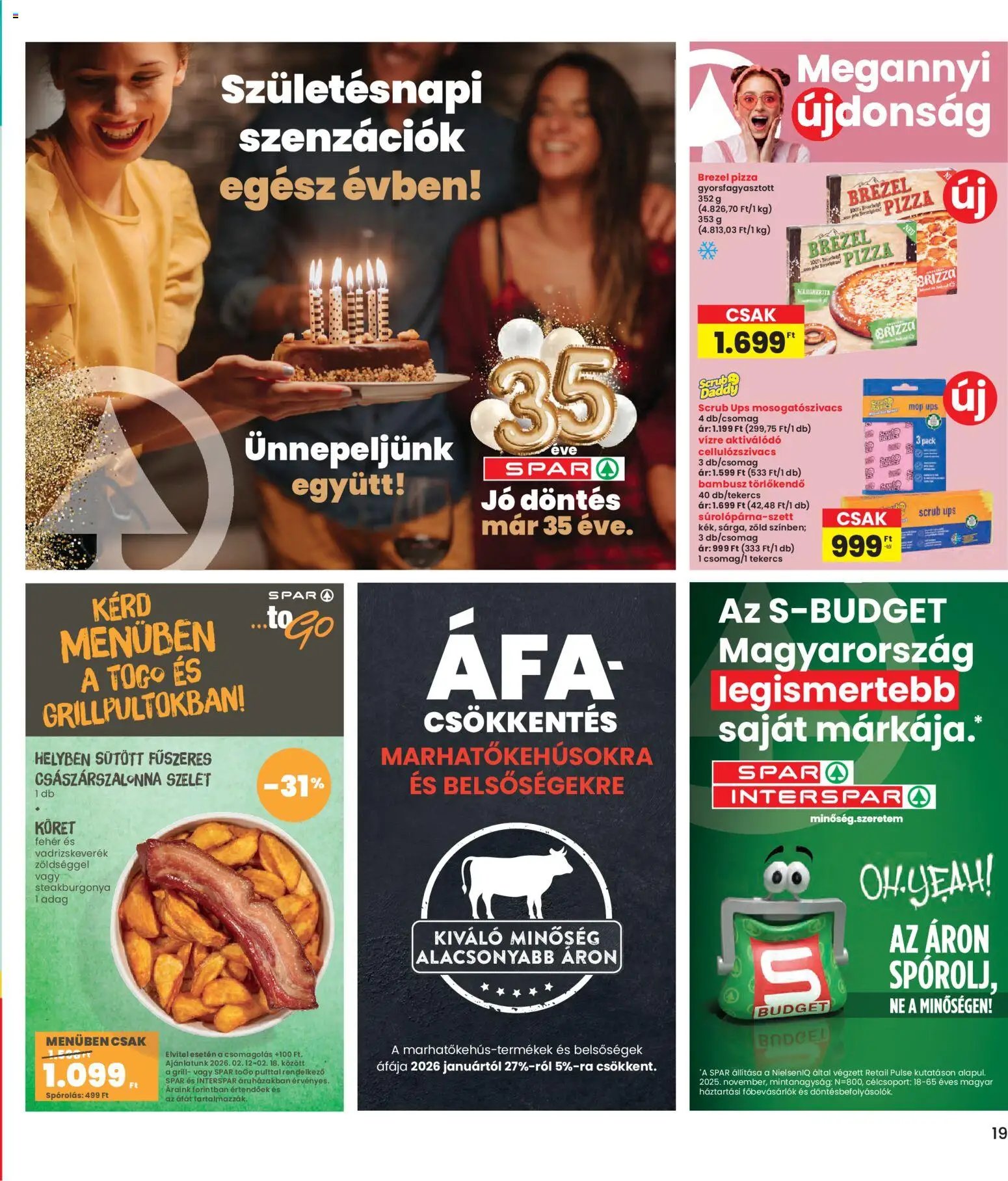 Interspar újság 2026.02.12. Akciós újság Interspar (2026-02-12 - 2026-02-18)